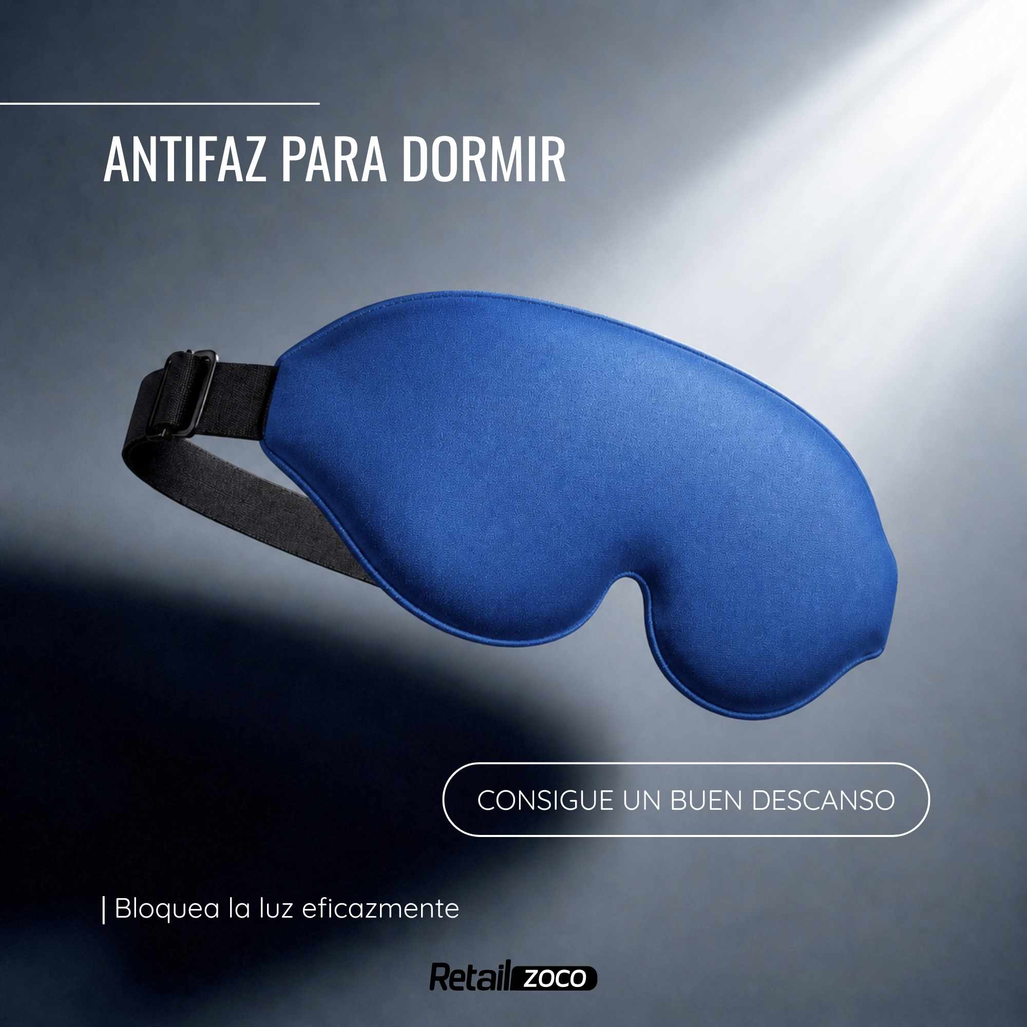 Antifaz para Dormir Azul - imagen 2