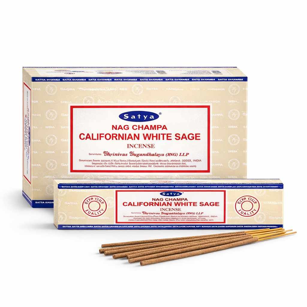 Incienso Nag Champa Californian White Sage Varillas 15 gr