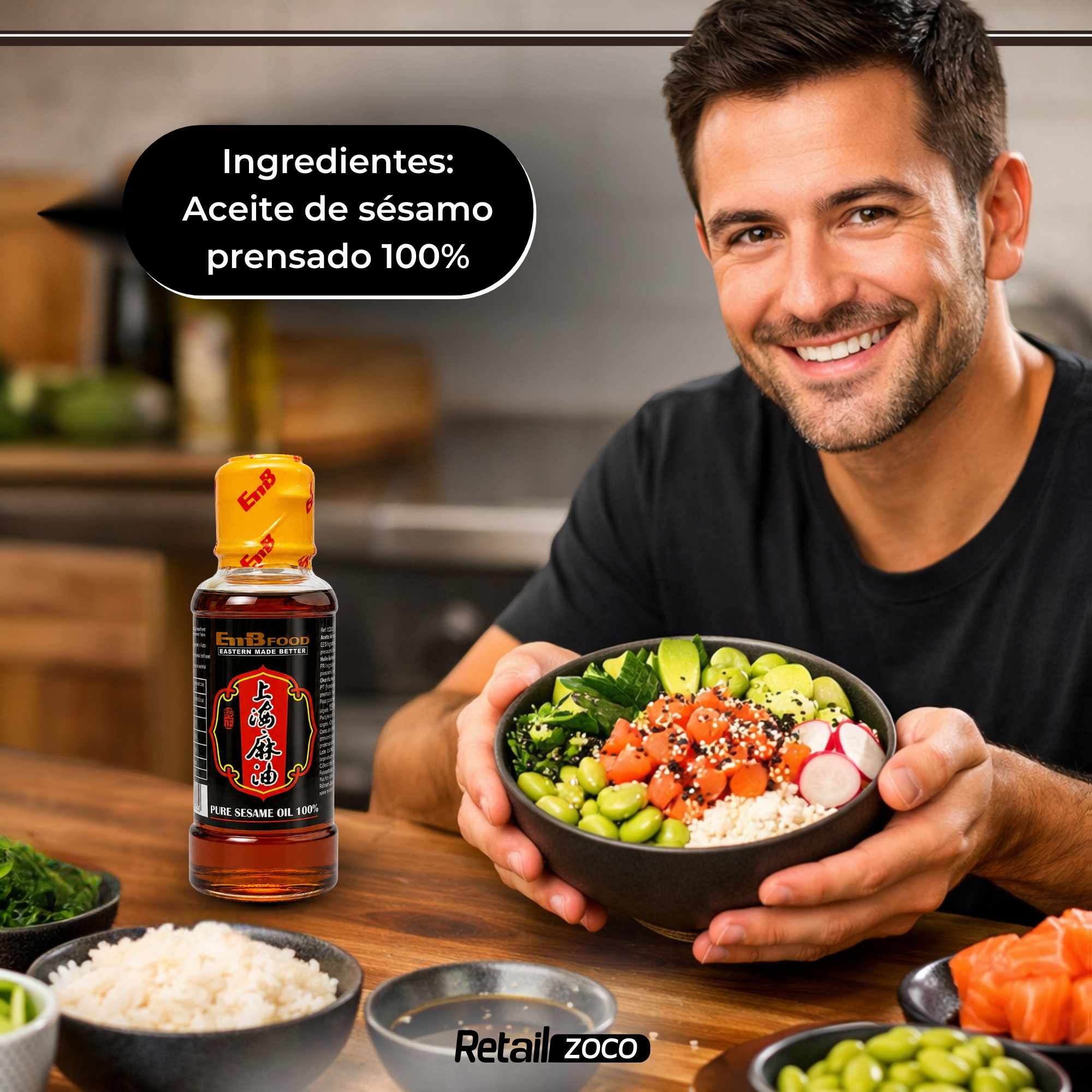 Aceite de sesamo puro 150 ml - imagen 5