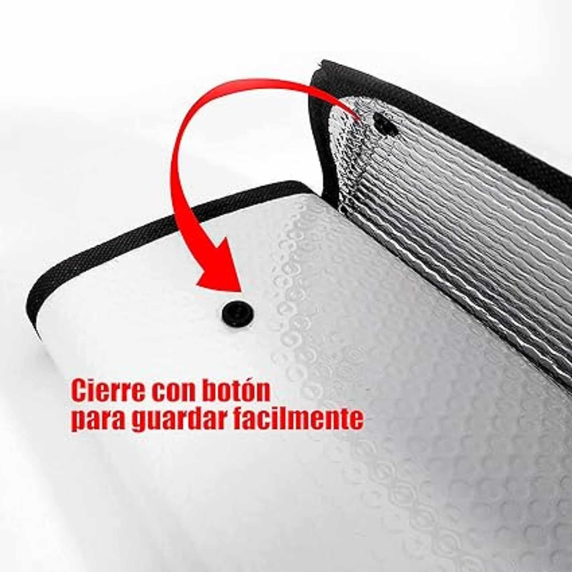 Parasol para parabrisas delantero plegable 80x130 cm Premium 300 gramos - imagen 6