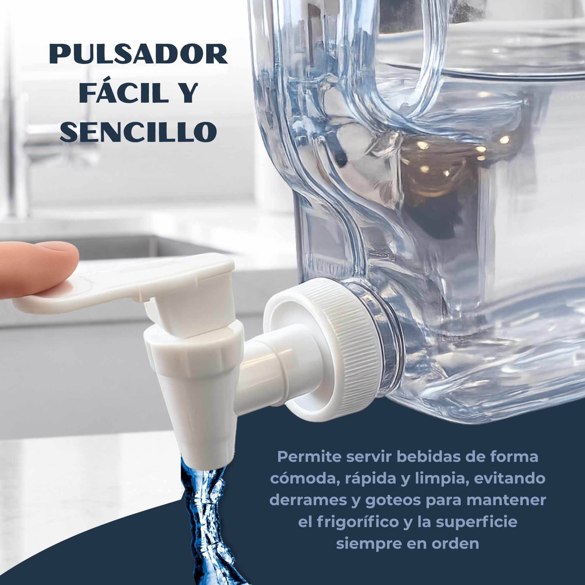 Dispensador de bebida para frigorifico 3 Litros - imagen 4
