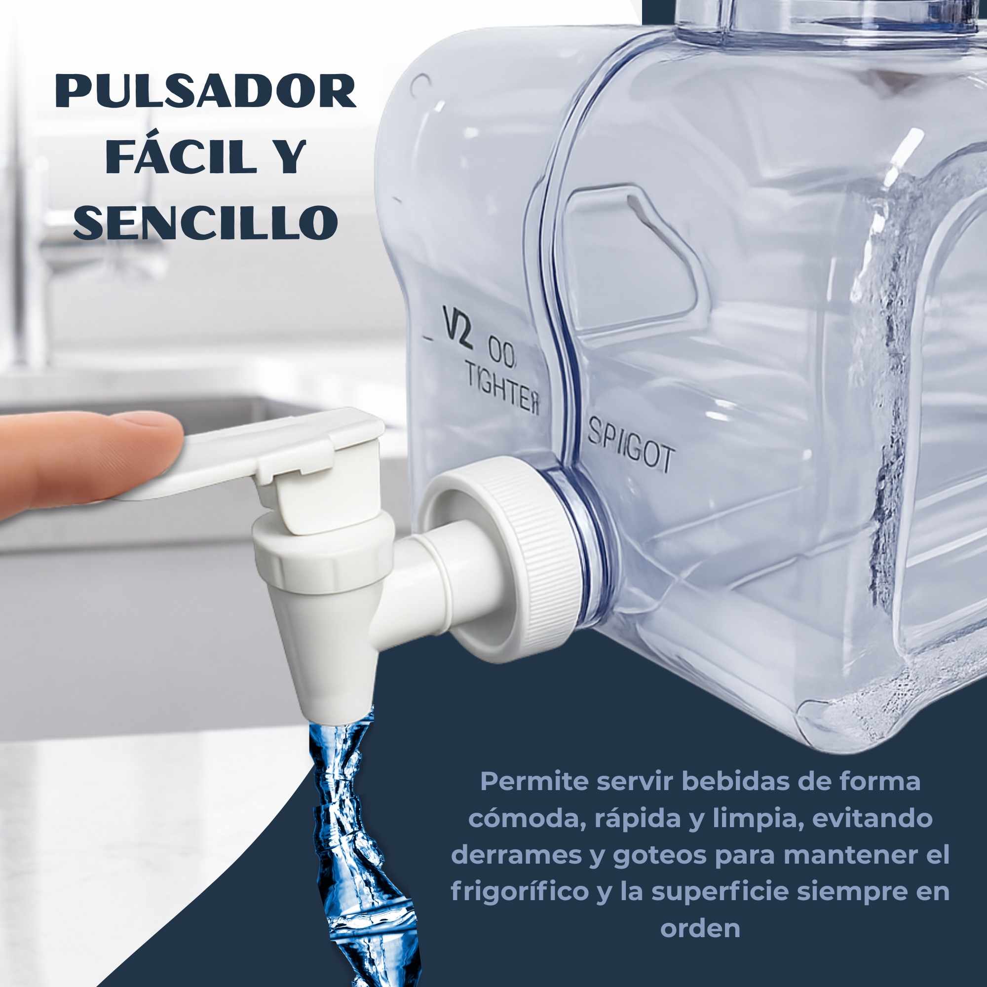 Dispensador de bebida para frigorifico 3.80 Litros - imagen 4