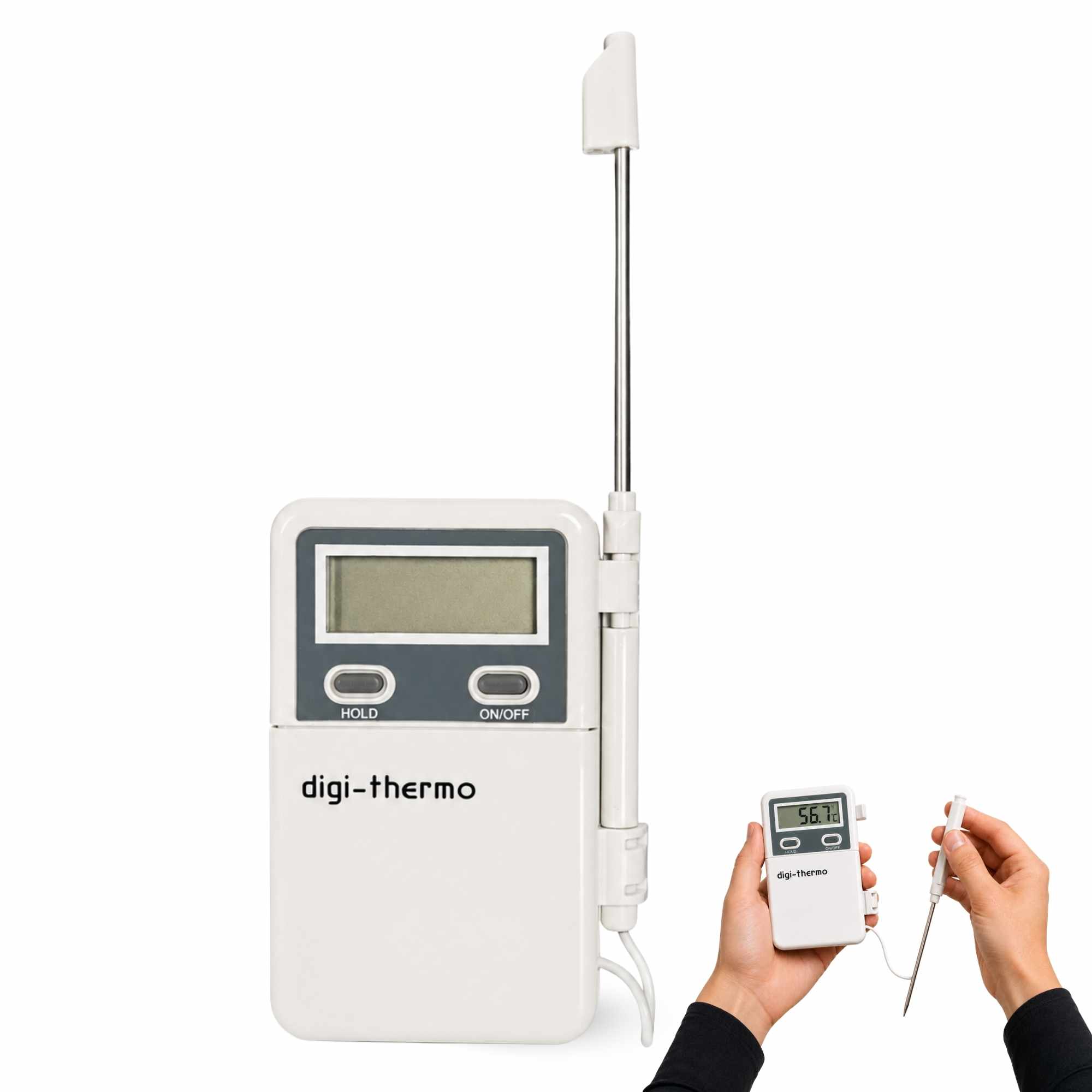 Termometro digital con sonda -50 grados a + 300 grados