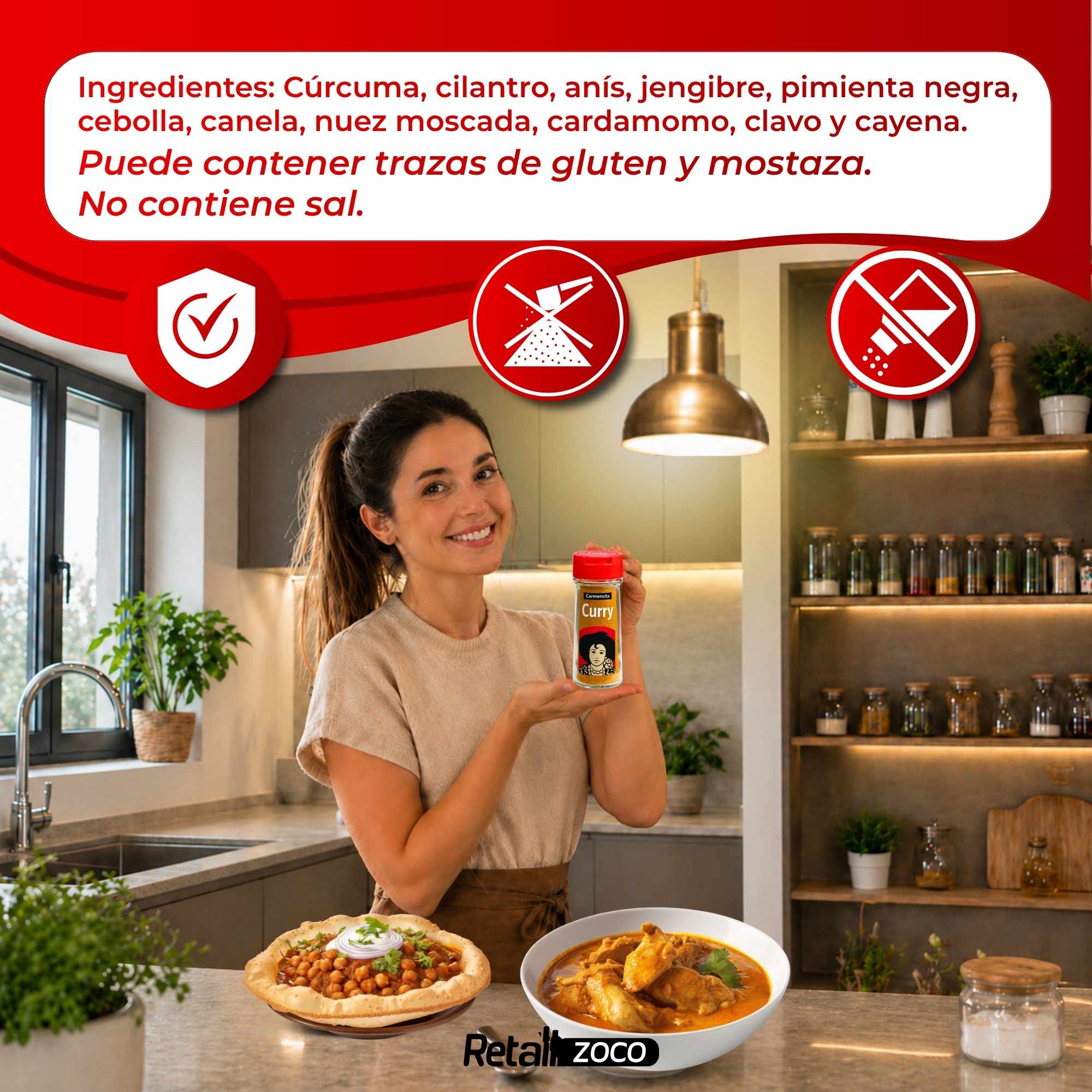 Curry Carmencita 40 g - imagen 4