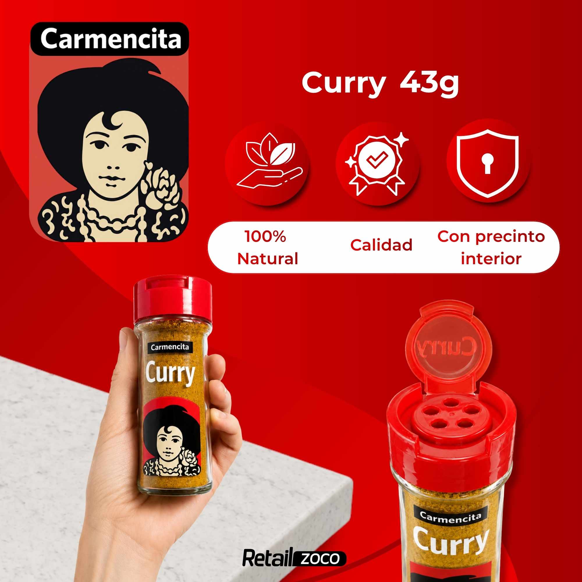 Curry Carmencita 40 g - imagen 6