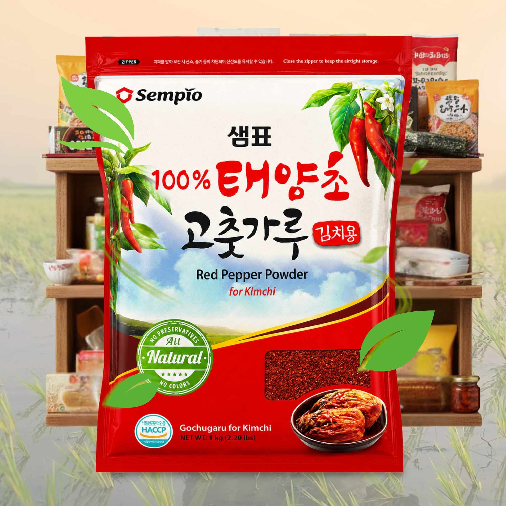 Chile coreano picante  Sempio Gochugaru 1 kg - imagen 6