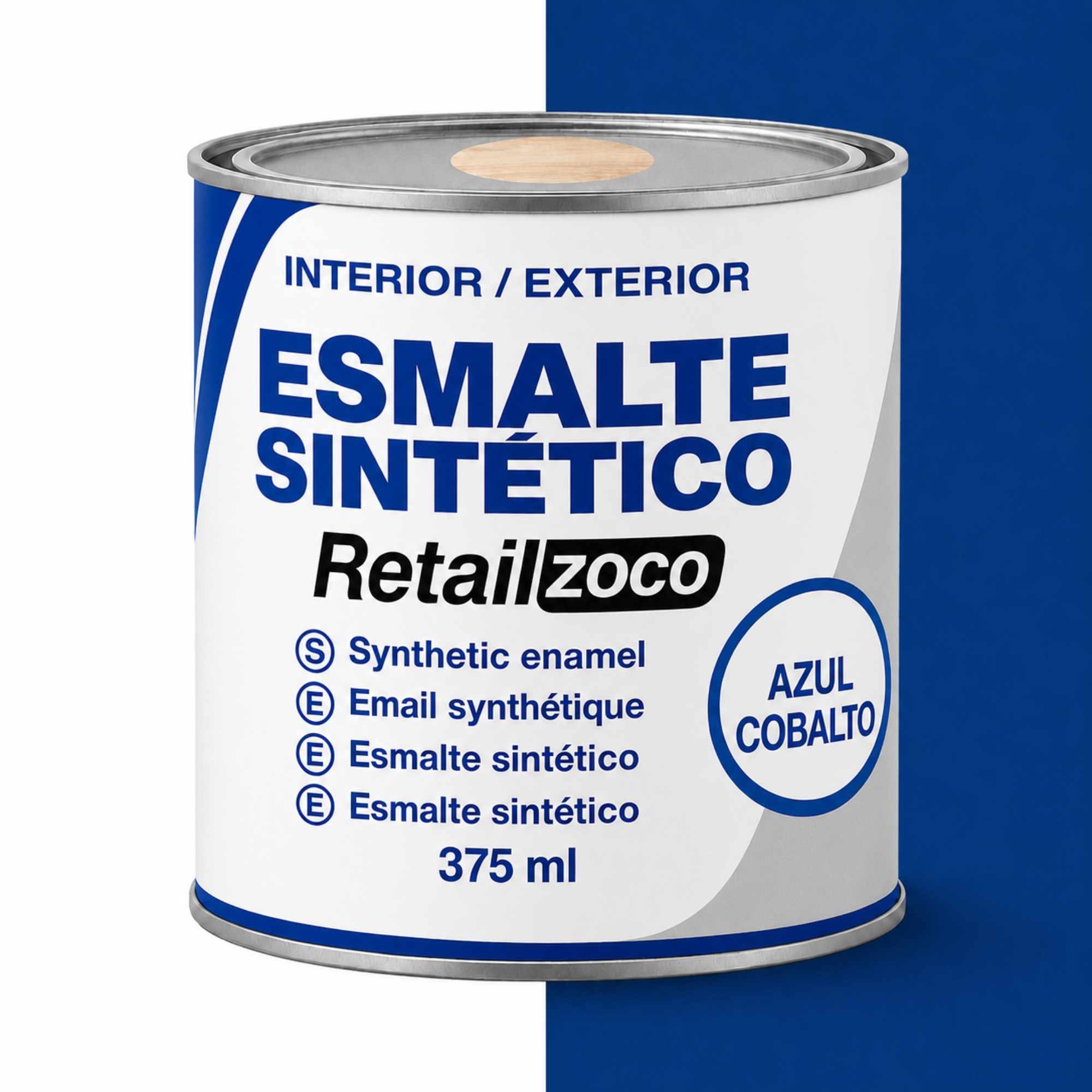 Esmalte sintetico Azul cobalto 375 ml