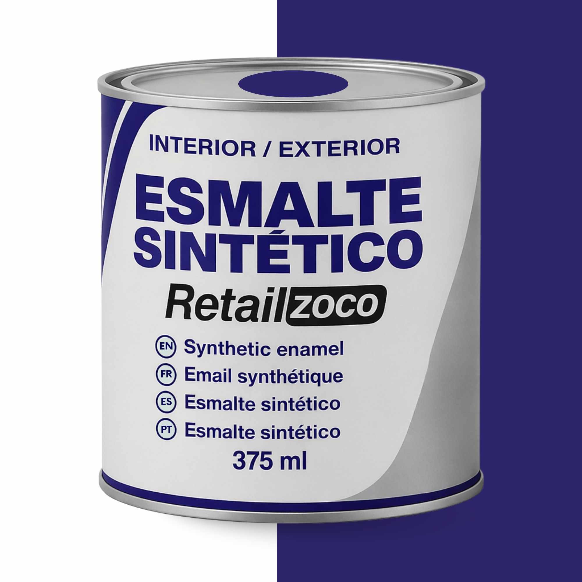 Esmalte sintetico Azul cobalto 375 ml