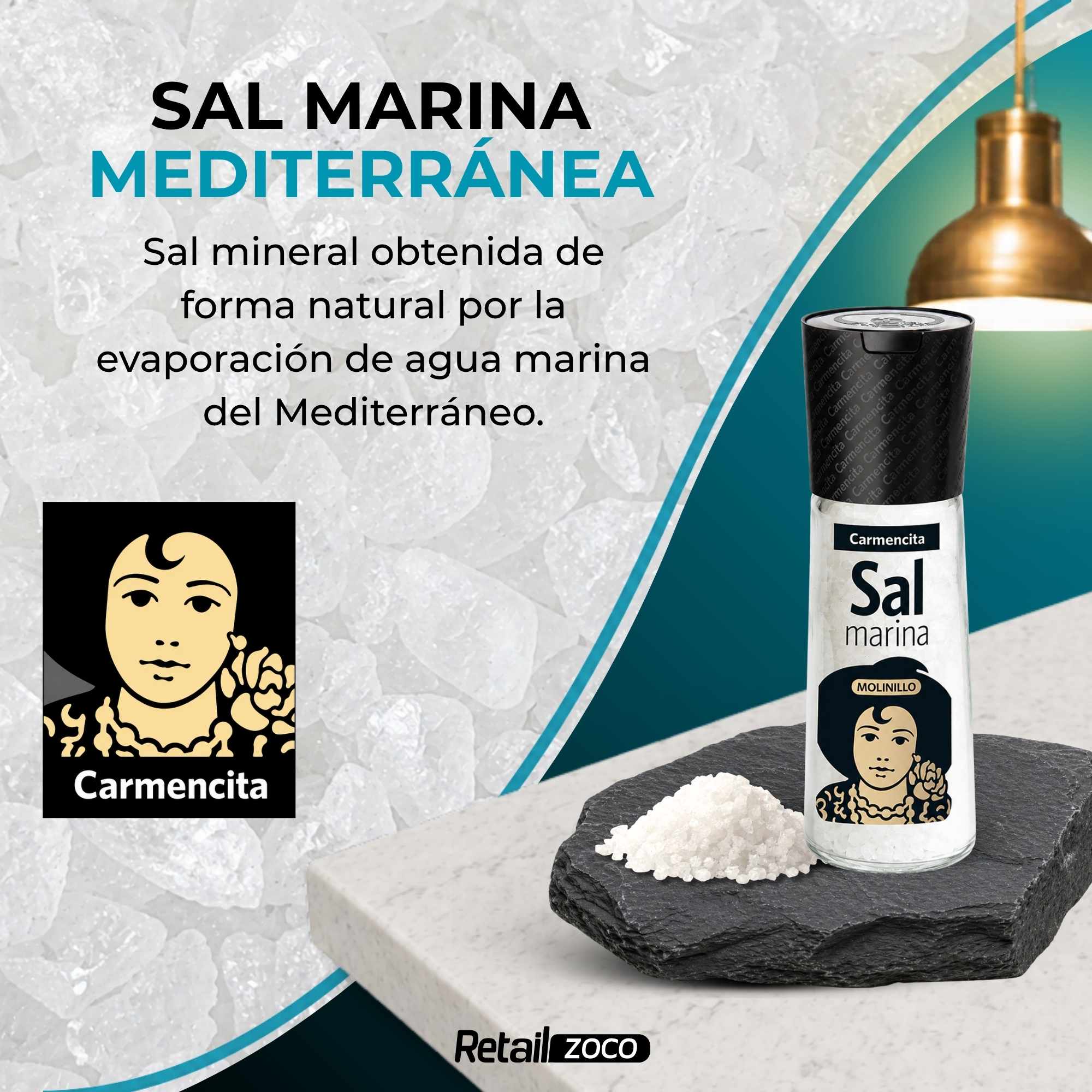 Sal Marina Mediterránea Carmencita 108 g - imagen 2