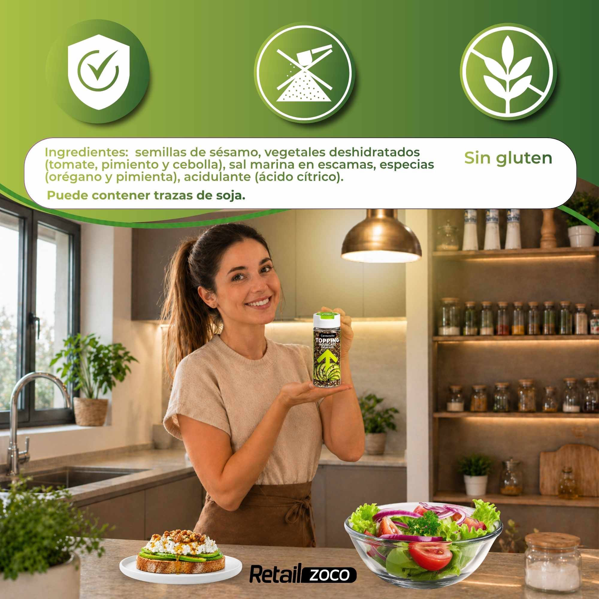 Topping Aguacate Ensalada Carmencita  65 g - imagen 5