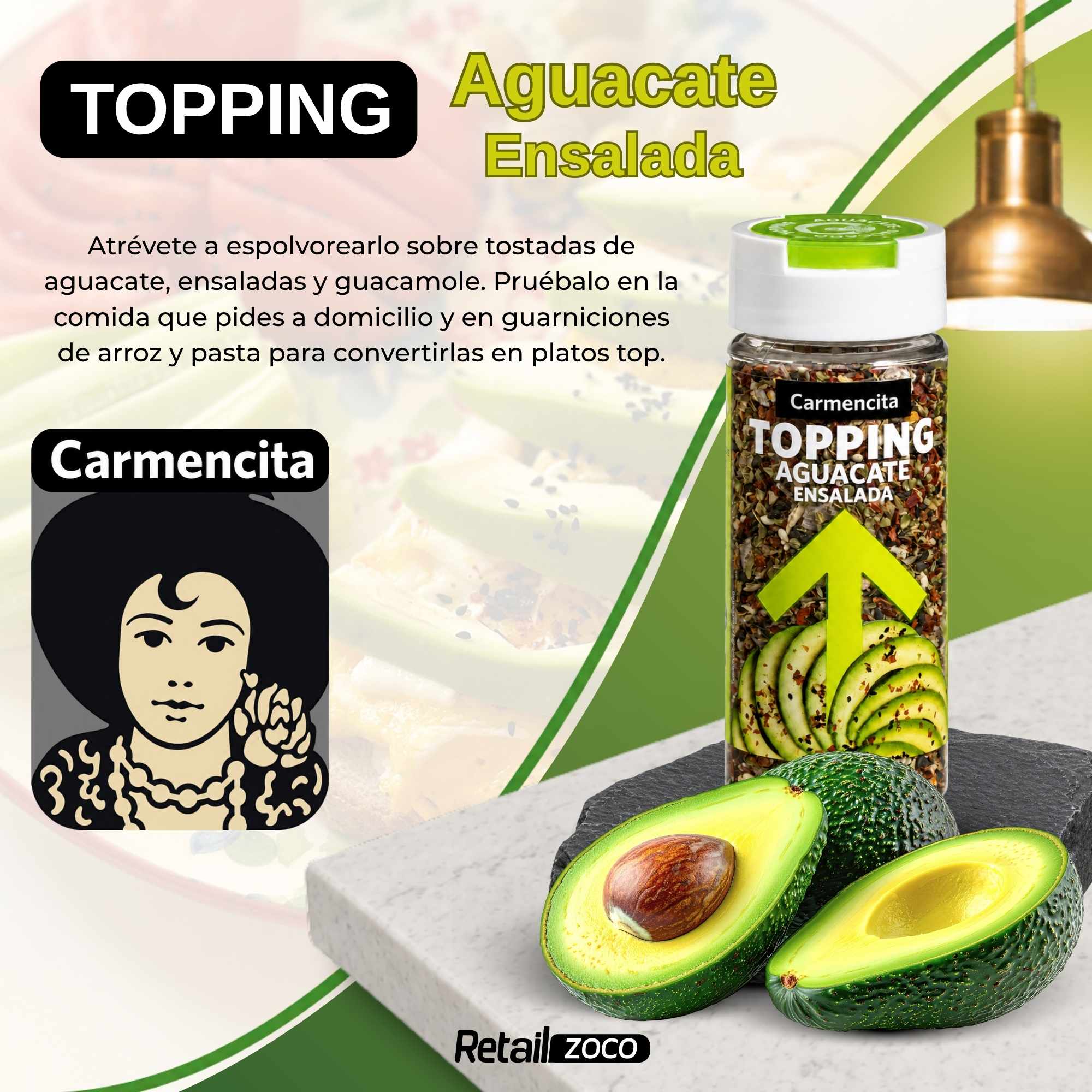 Topping Aguacate Ensalada Carmencita  65 g - imagen 2
