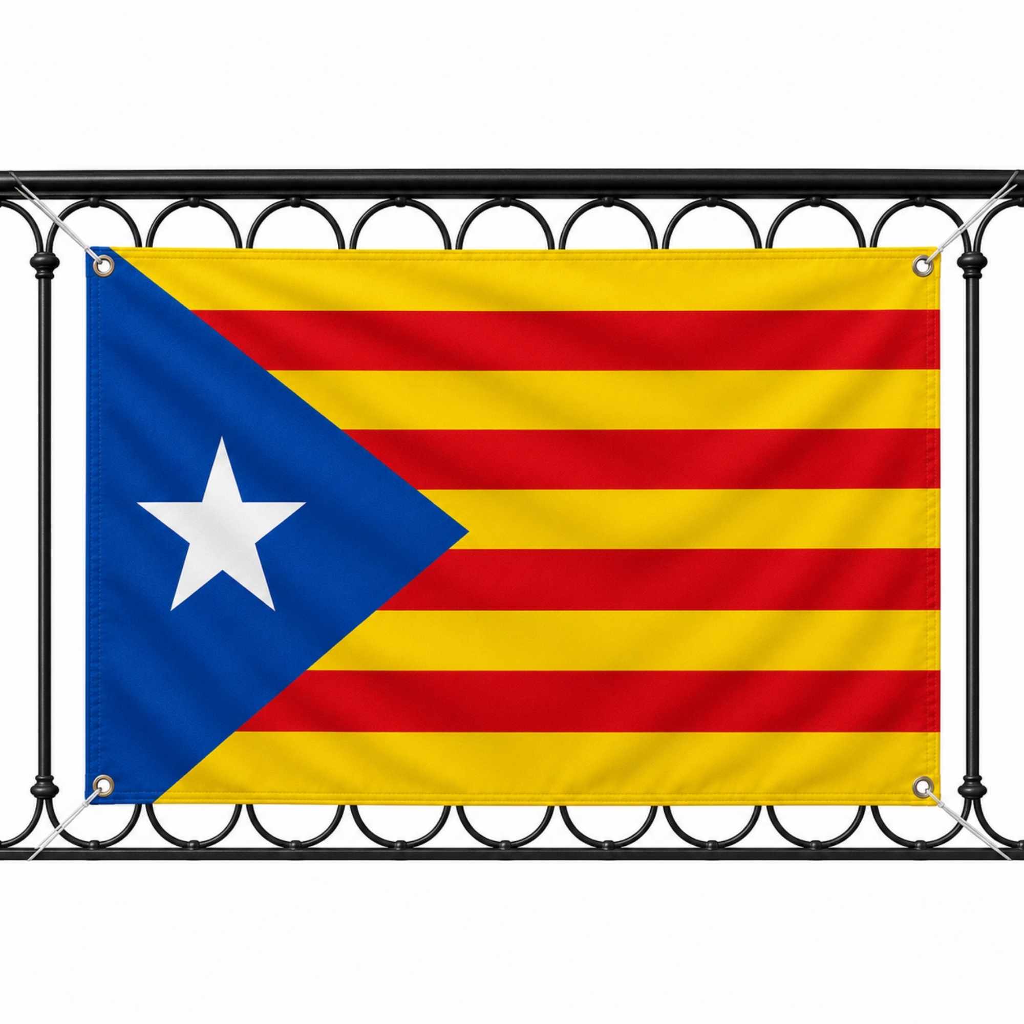 Bandera Comunidad de Cataluña 90x150 cm con 4 ojales - imagen 1