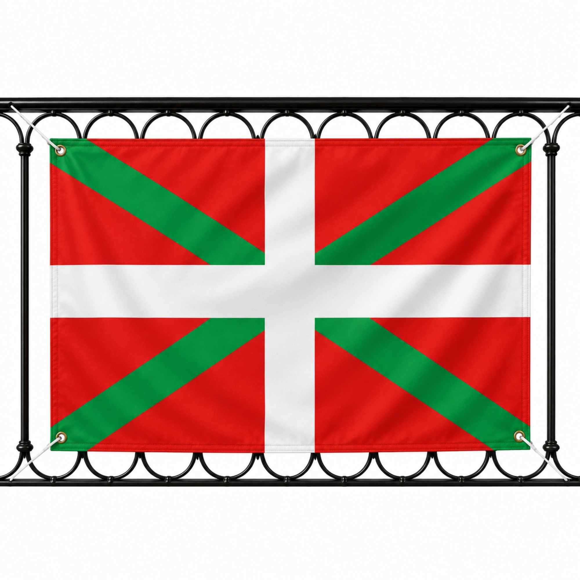 Bandera Pais Vasco 90x150 cm con 4 ojales