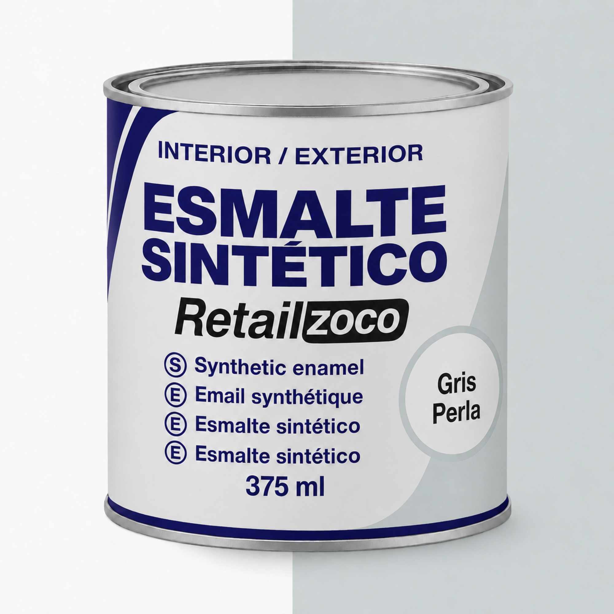 Esmalte sintetico Gris Perla 375 ml