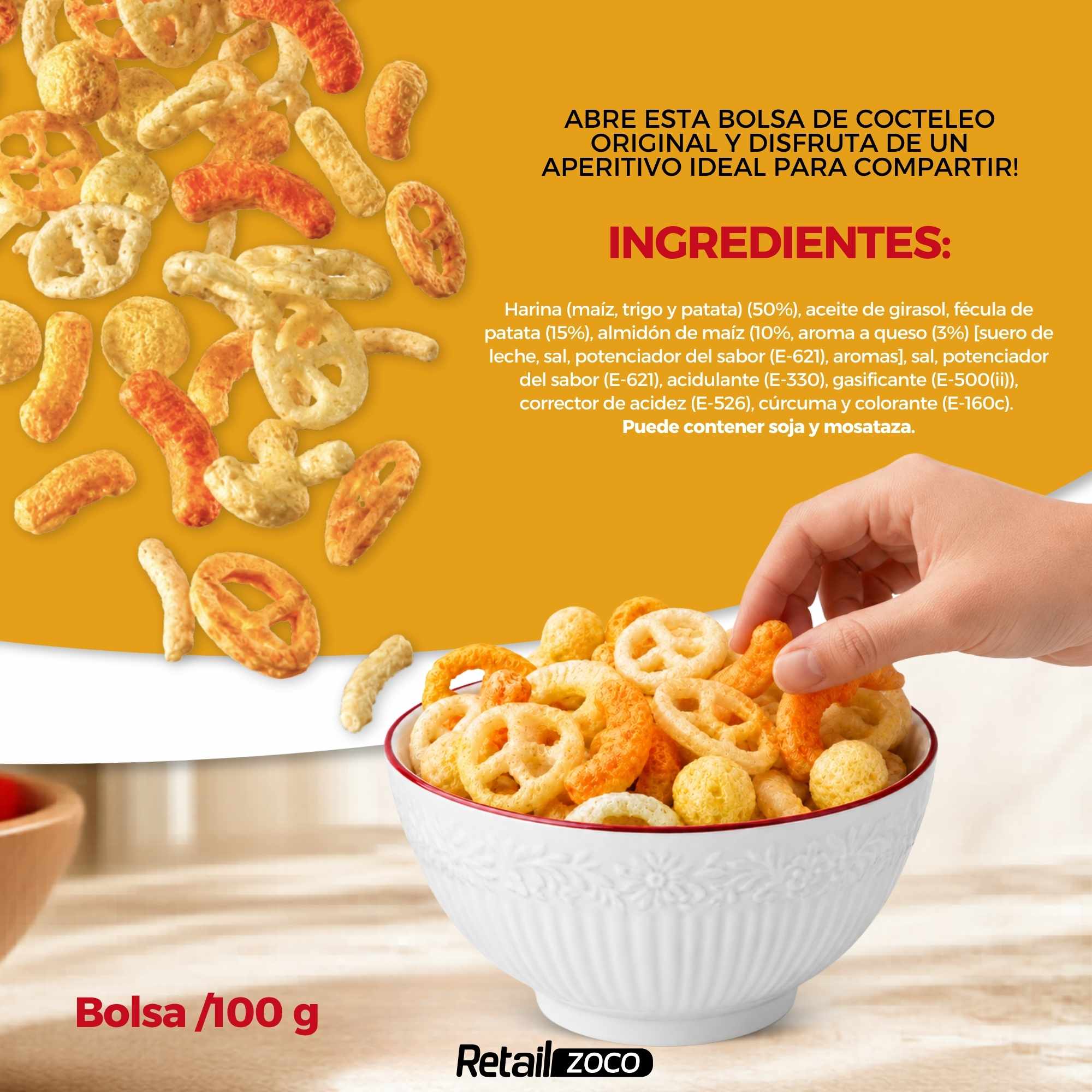 Cocteleo Snacks 100 g Frit Ravich - imagen 4
