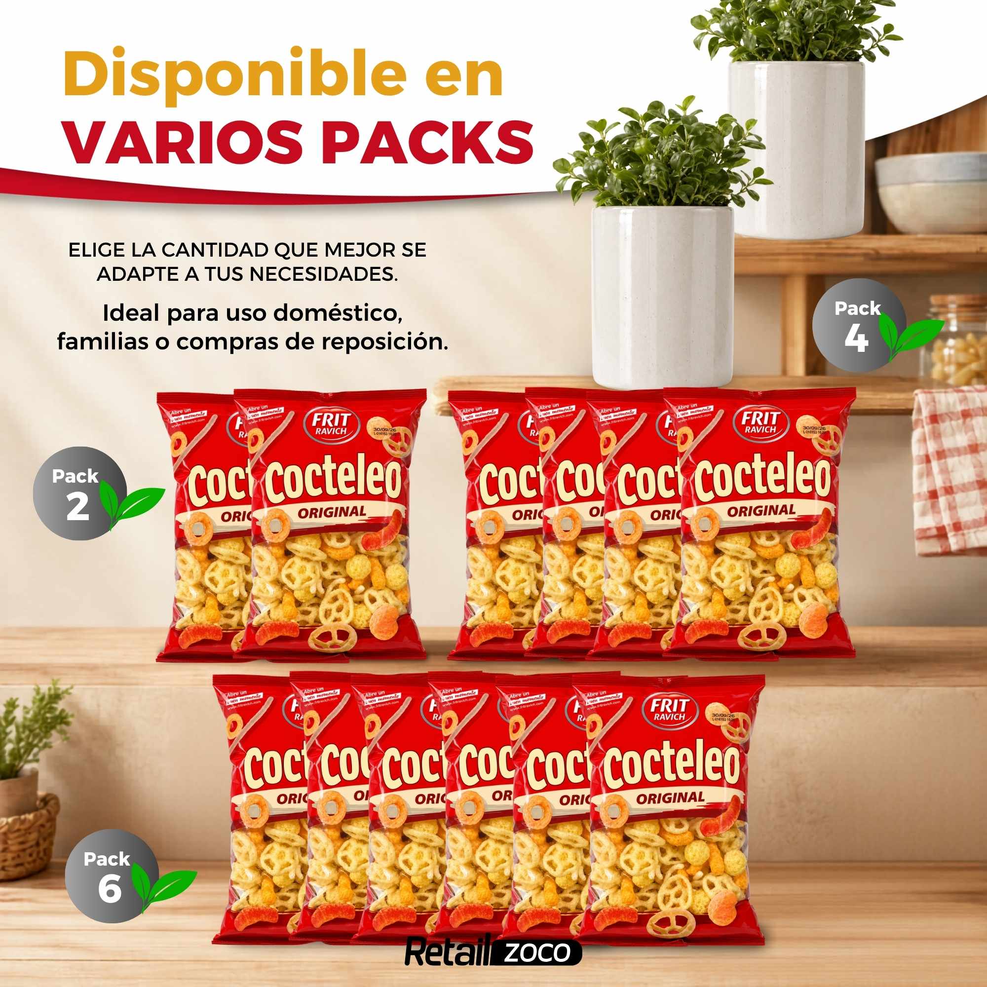 Cocteleo Snacks 100 g Frit Ravich - imagen 6