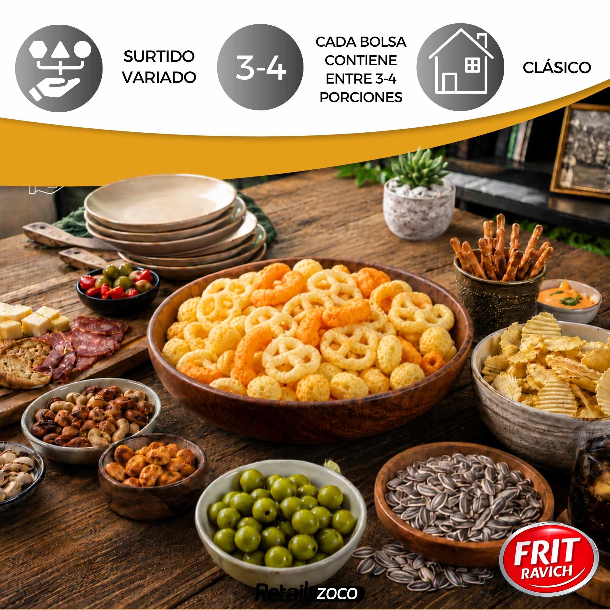 Cocteleo Snacks 100 g Frit Ravich - imagen 5
