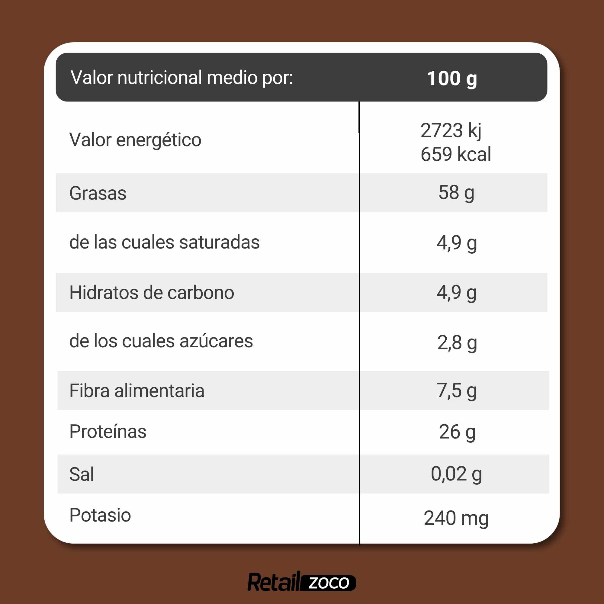 Almendra Tostadas sin Sal 110 g Sin Gluten Frit Ravich - imagen 3