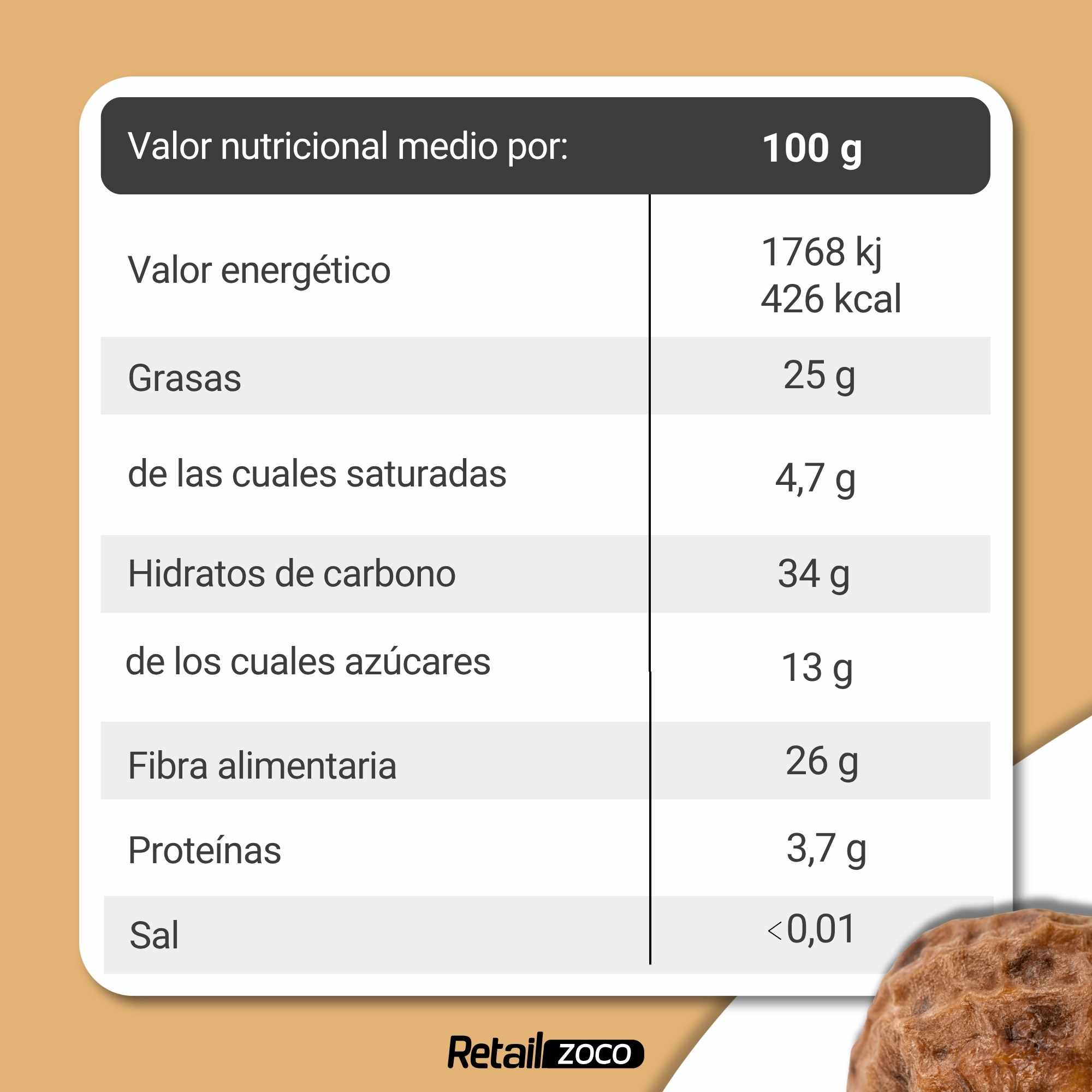 Chufas Grandes 1 Kg Frit Ravich - imagen 3