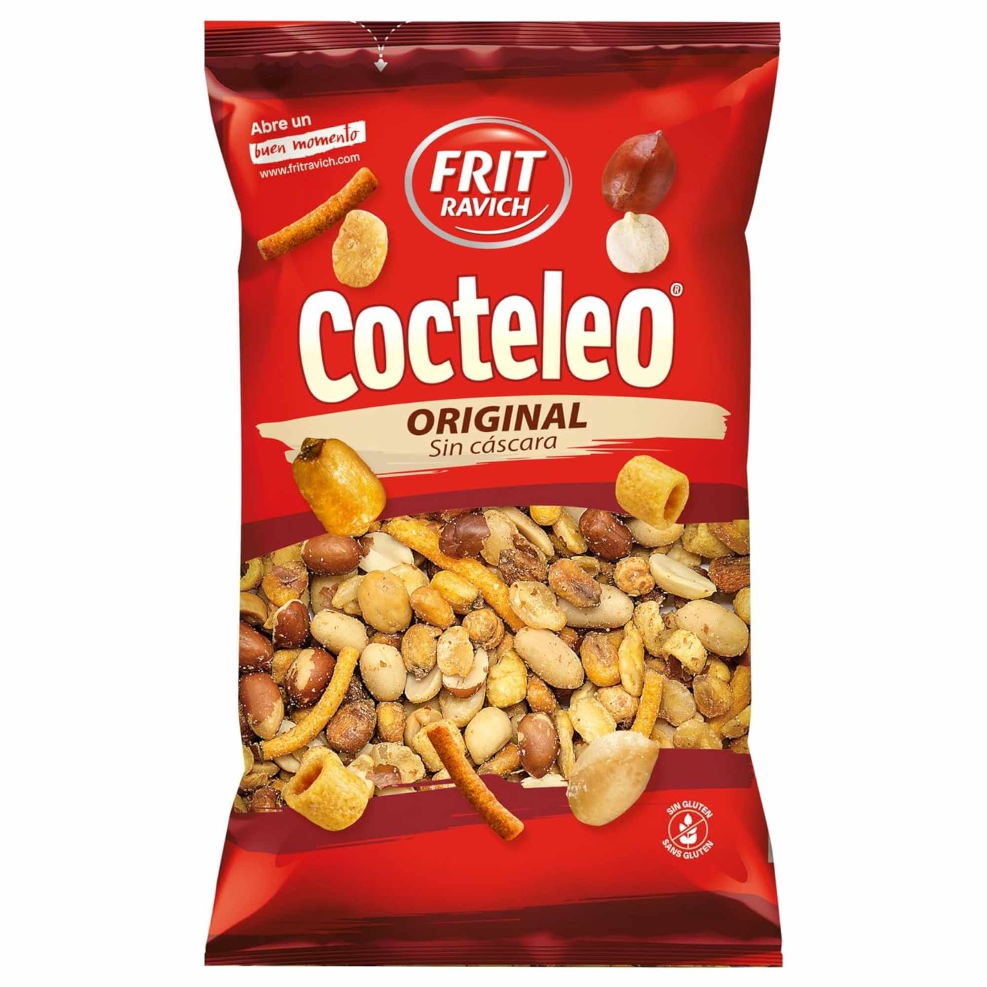 Cocteleo de frutos secos sin cascara 300 g Frit Ravich Sin Gluten