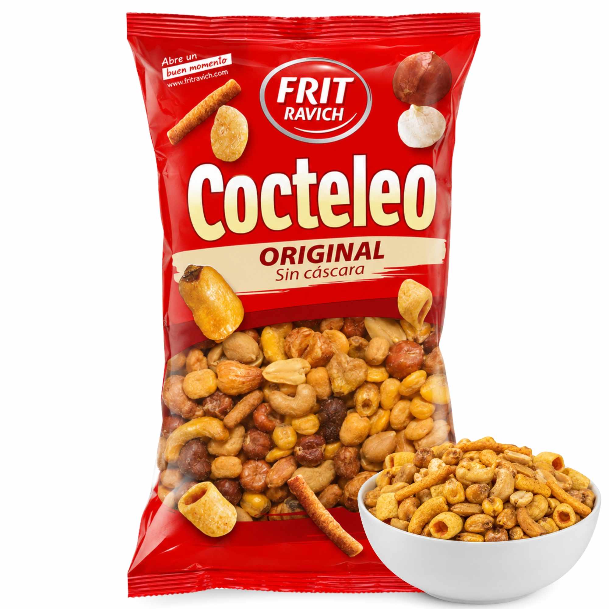 Cocteleo de frutos secos sin cascara 300 g Frit Ravich Sin Gluten