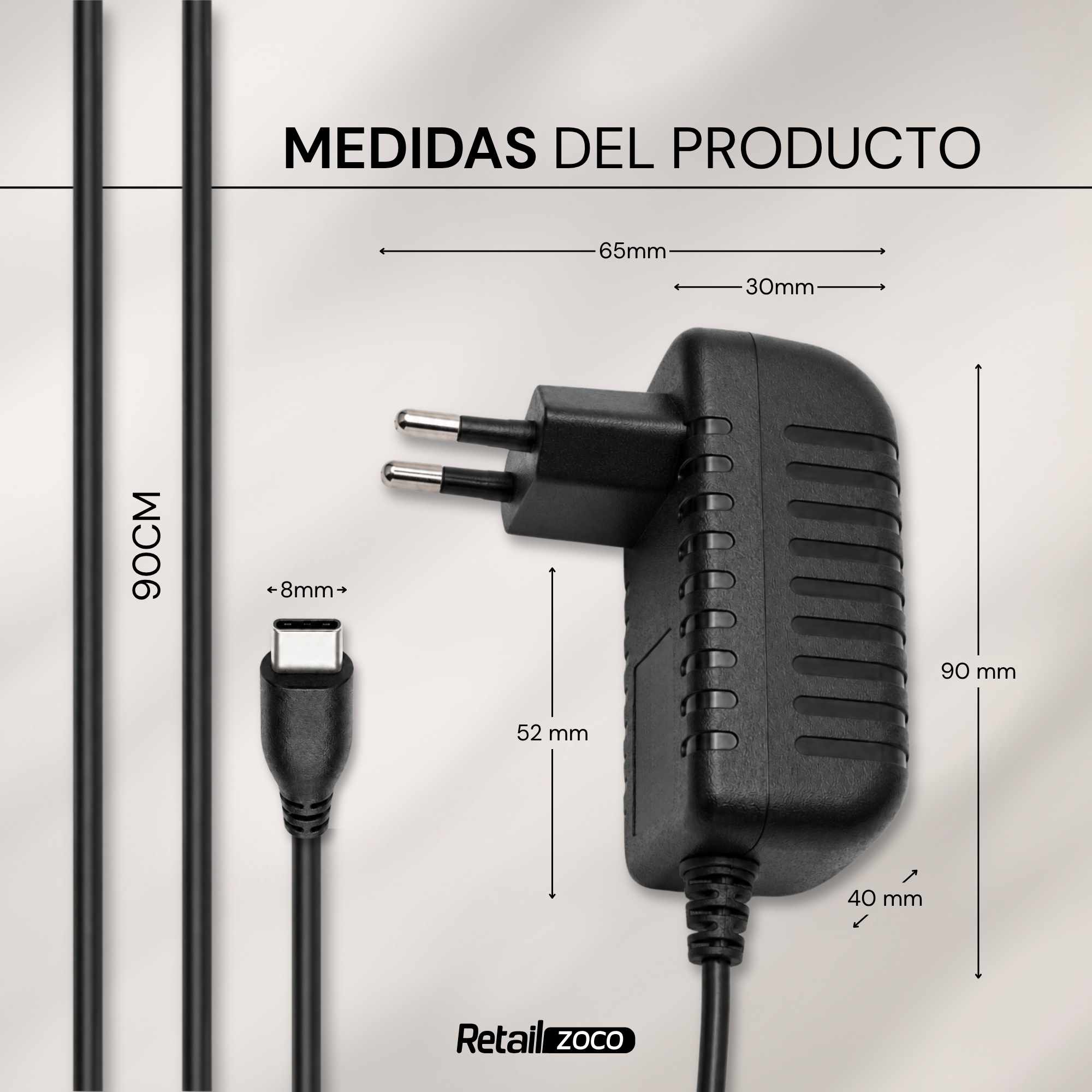 Alimentador 5V 2A USB C - imagen 5