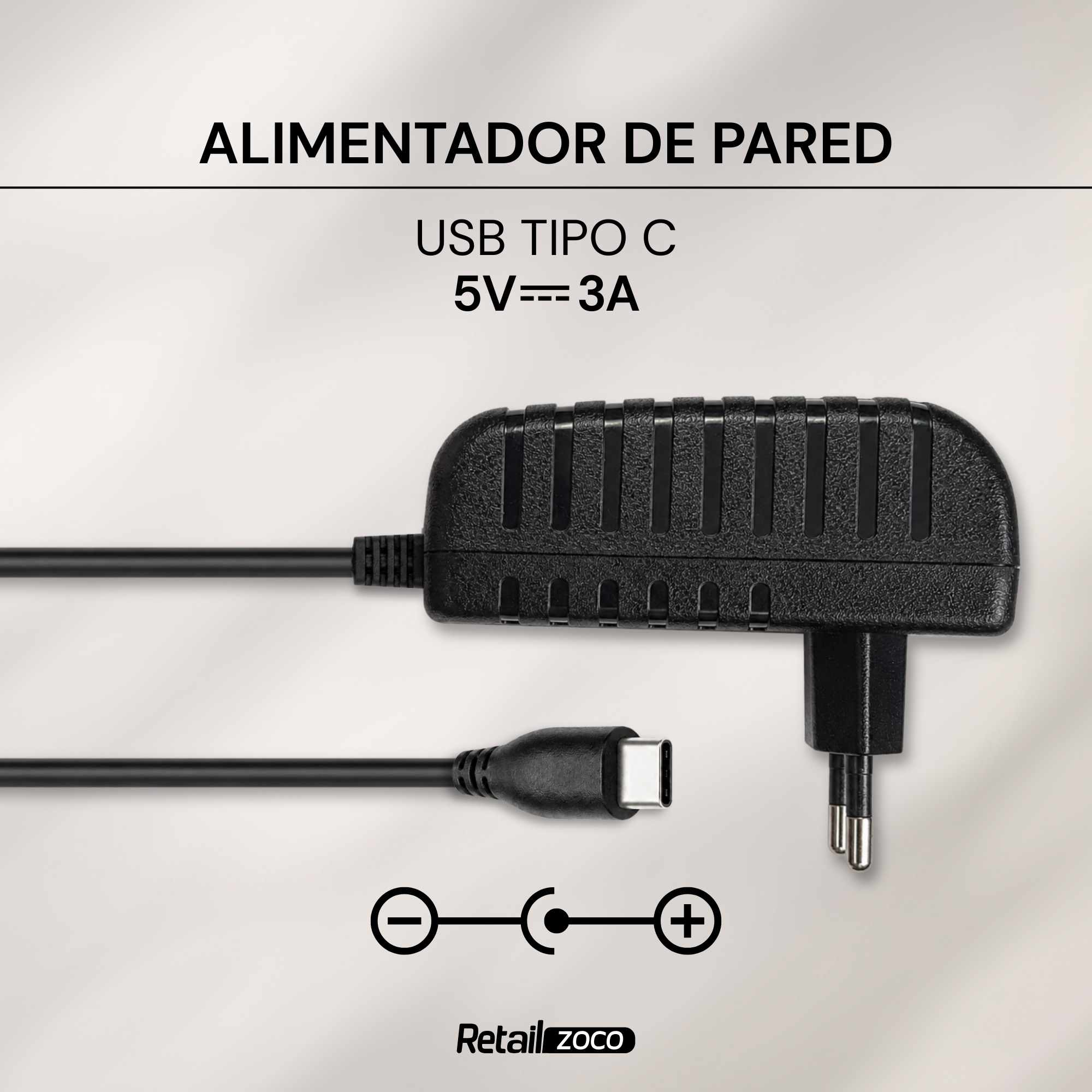 Alimentador 5V 3A USB C - imagen 2