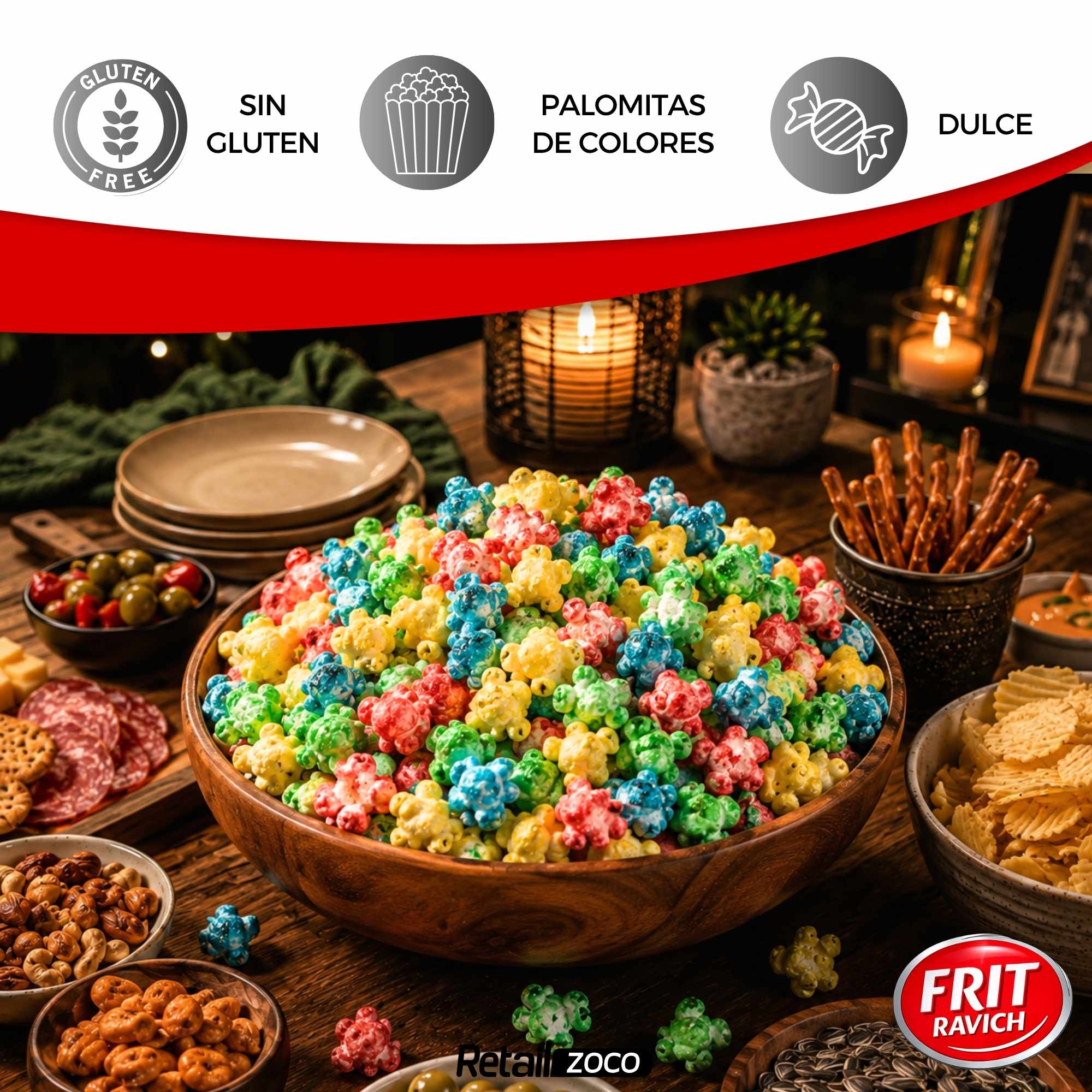 Palomitas de colores 130 g Frit Ravich Sin Gluten - imagen 5