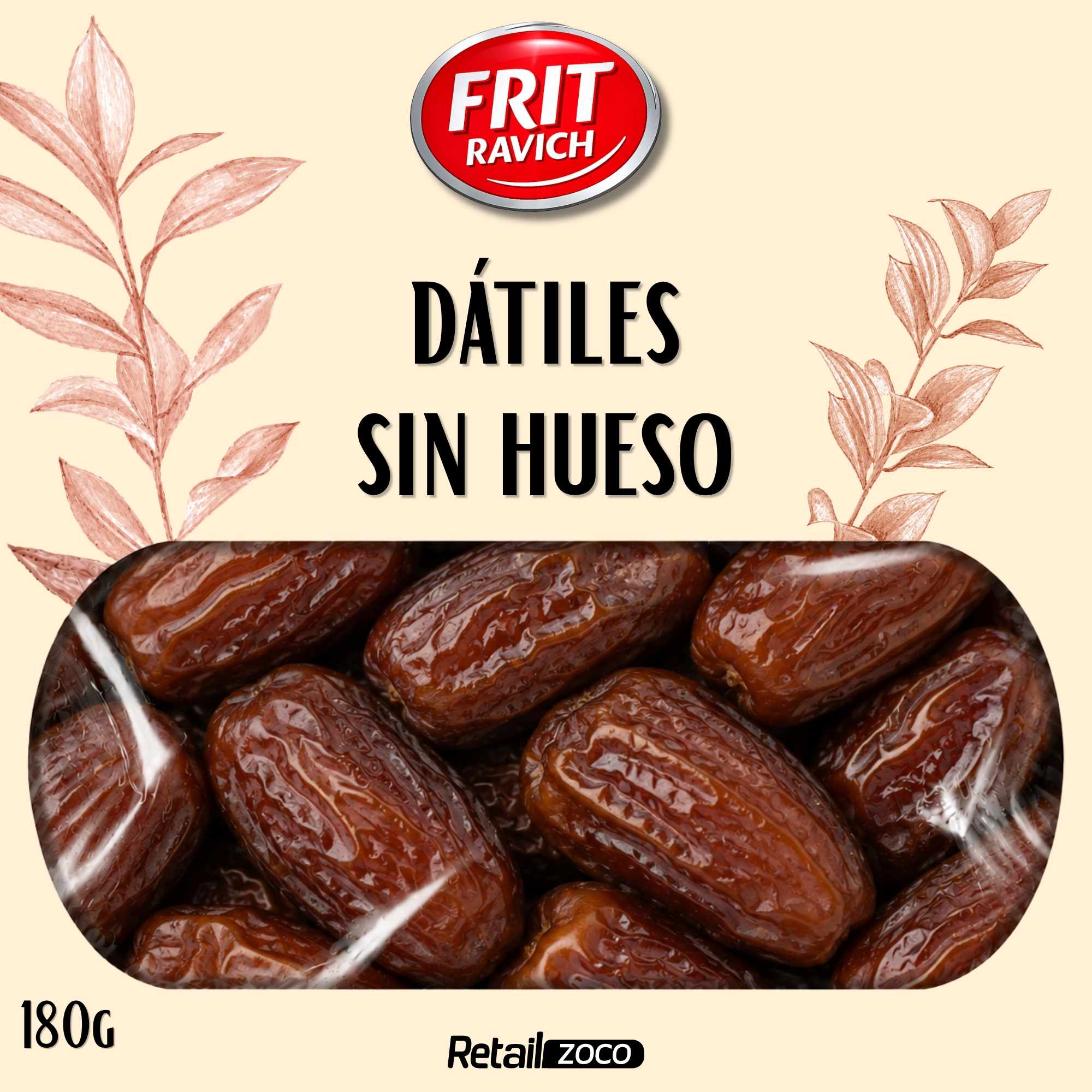 Dátiles sin Hueso Frit Ravich 180 gr - imagen 2