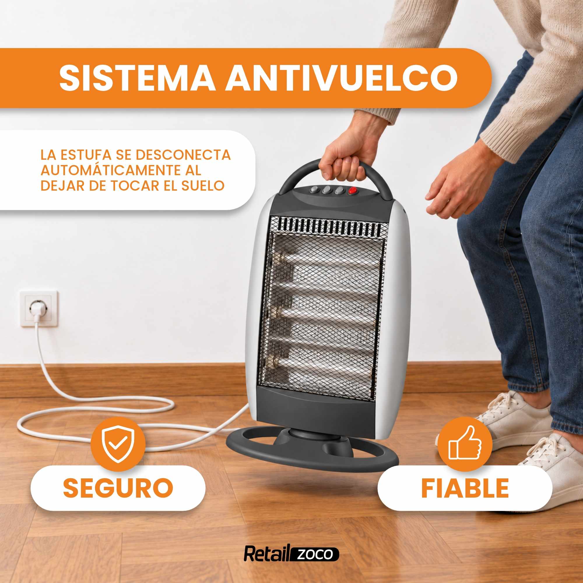 Estucha eléctrica giratoria 3 niveles Negra - imagen 5
