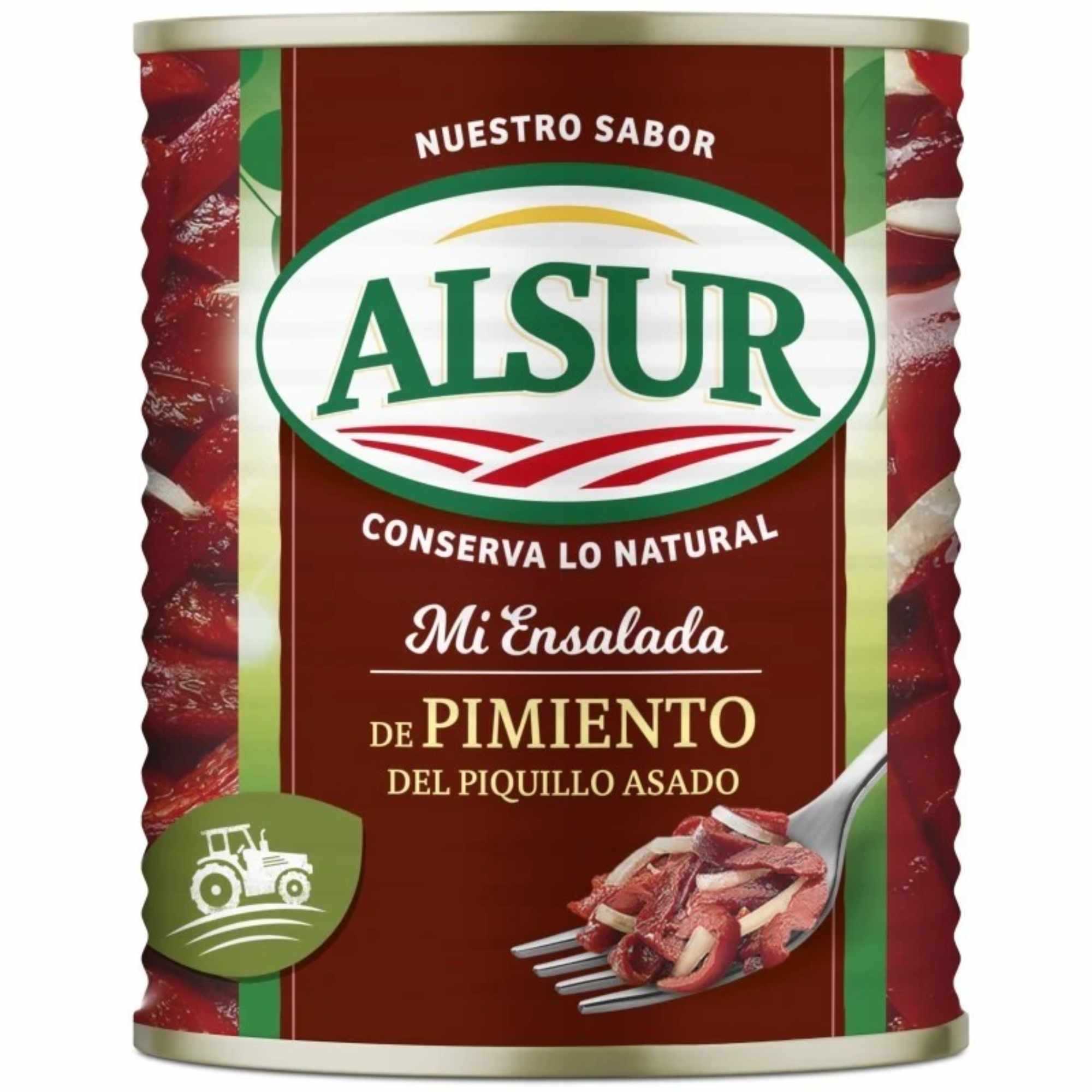 Ensalada Pimiento del piquillo Asado con cebolla Alsur 420 gr