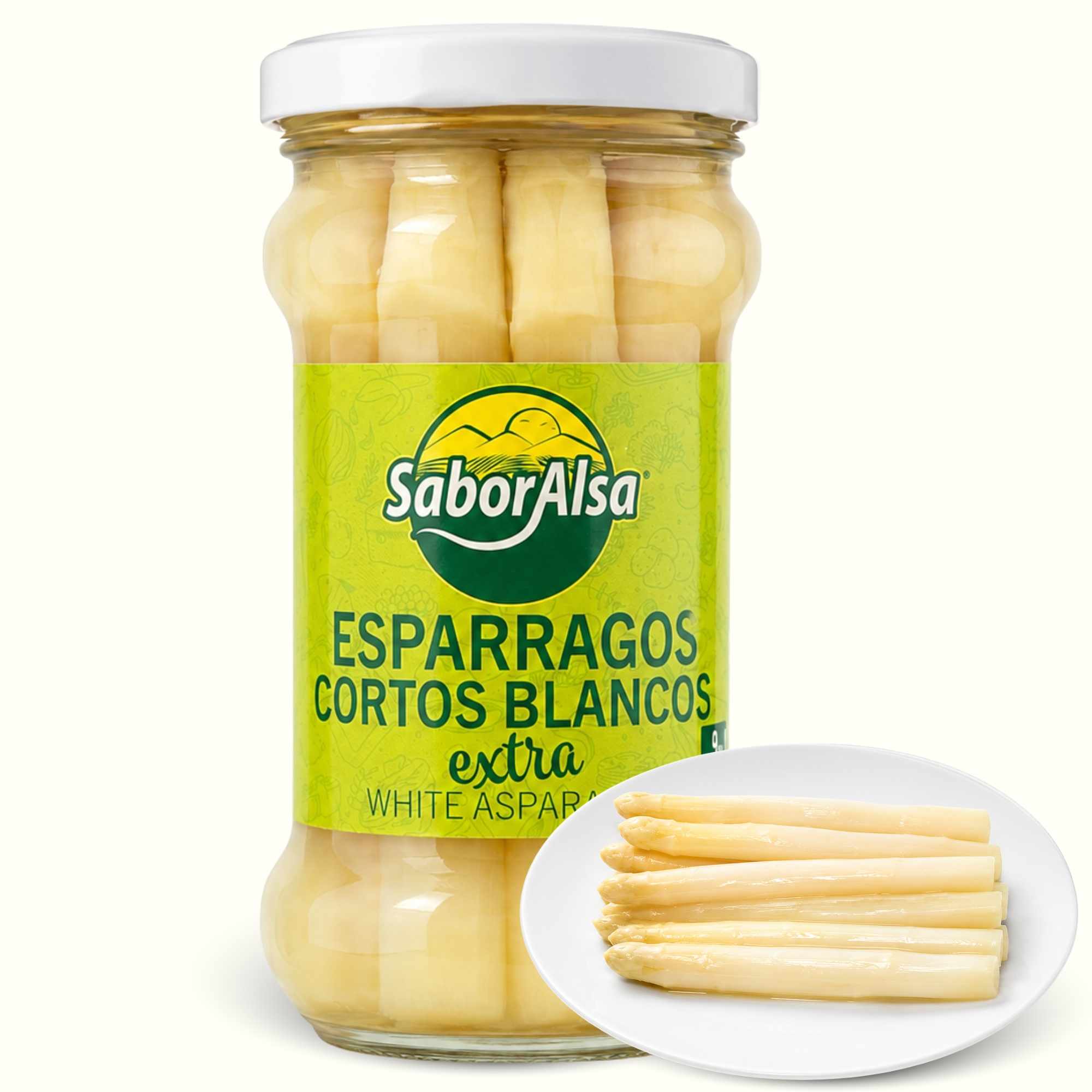 Esparragos Blancos FCO 212 9/12 Saboralsa