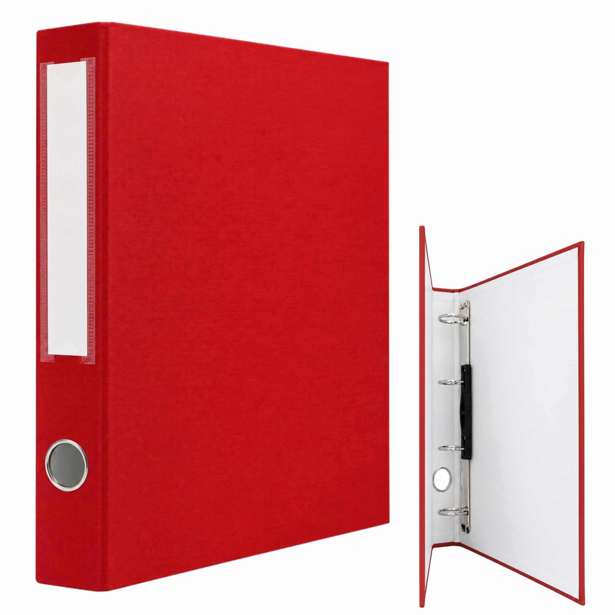 Carpeta archivador A4 de 4 anillas Lomo 50 mm Rojo