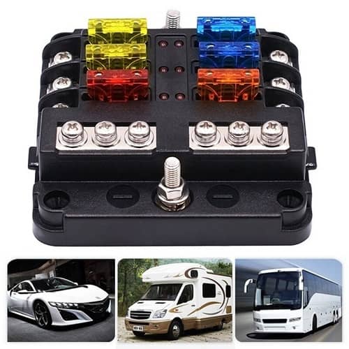 Mini fusible de cuchilla surtido automovil (35 uds) multicolor - imagen 4