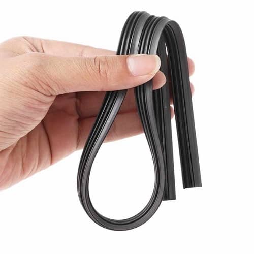 Gomas de Limpiaparabrisas universal (2 uds) 60 cm x 6 mm negro - imagen 2