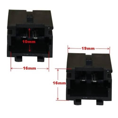 Cable conector para altavoces y radio de coche negro - imagen 3