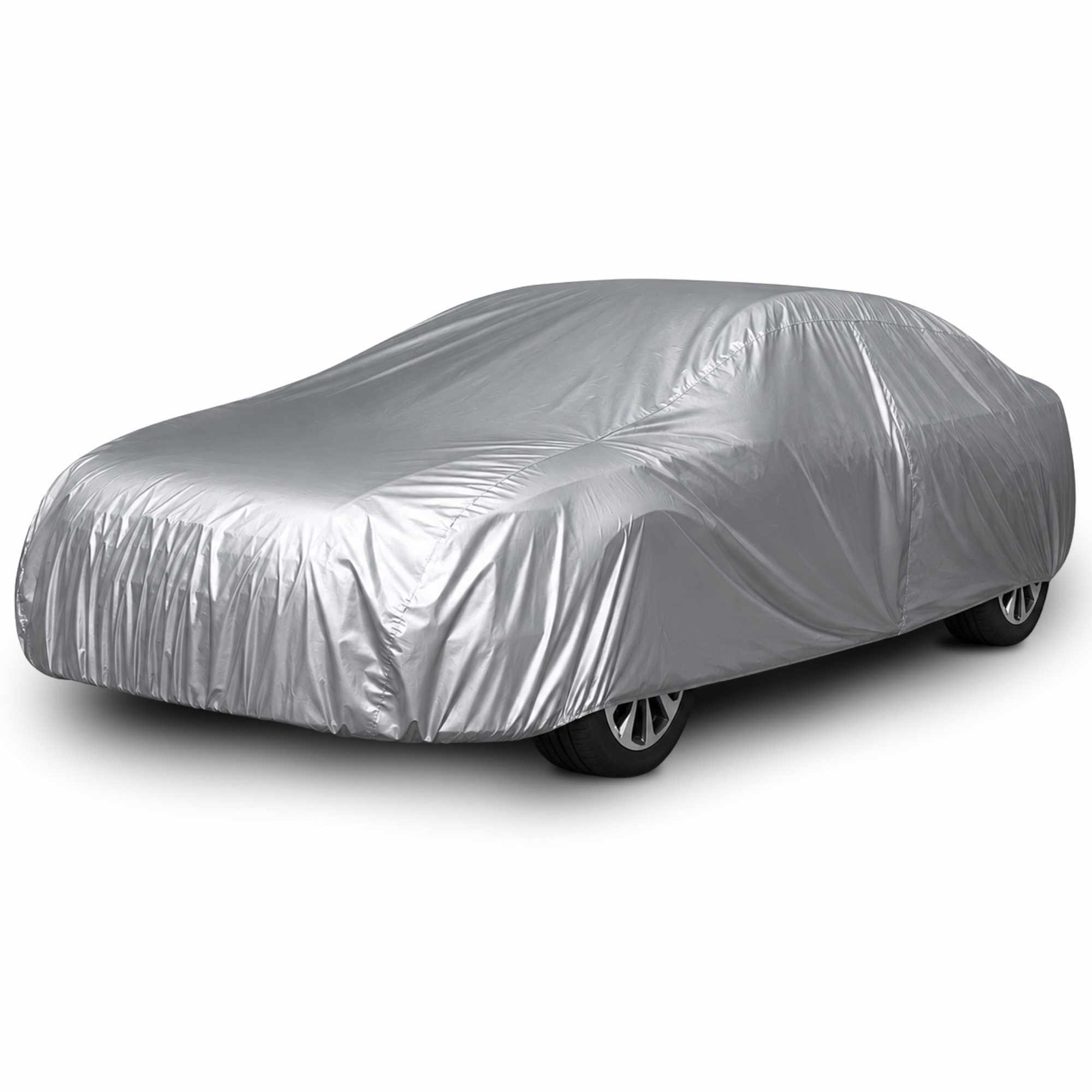 Funda para coche impermeable a Prueba de Polvo Anti-UV Talla S gris para interior