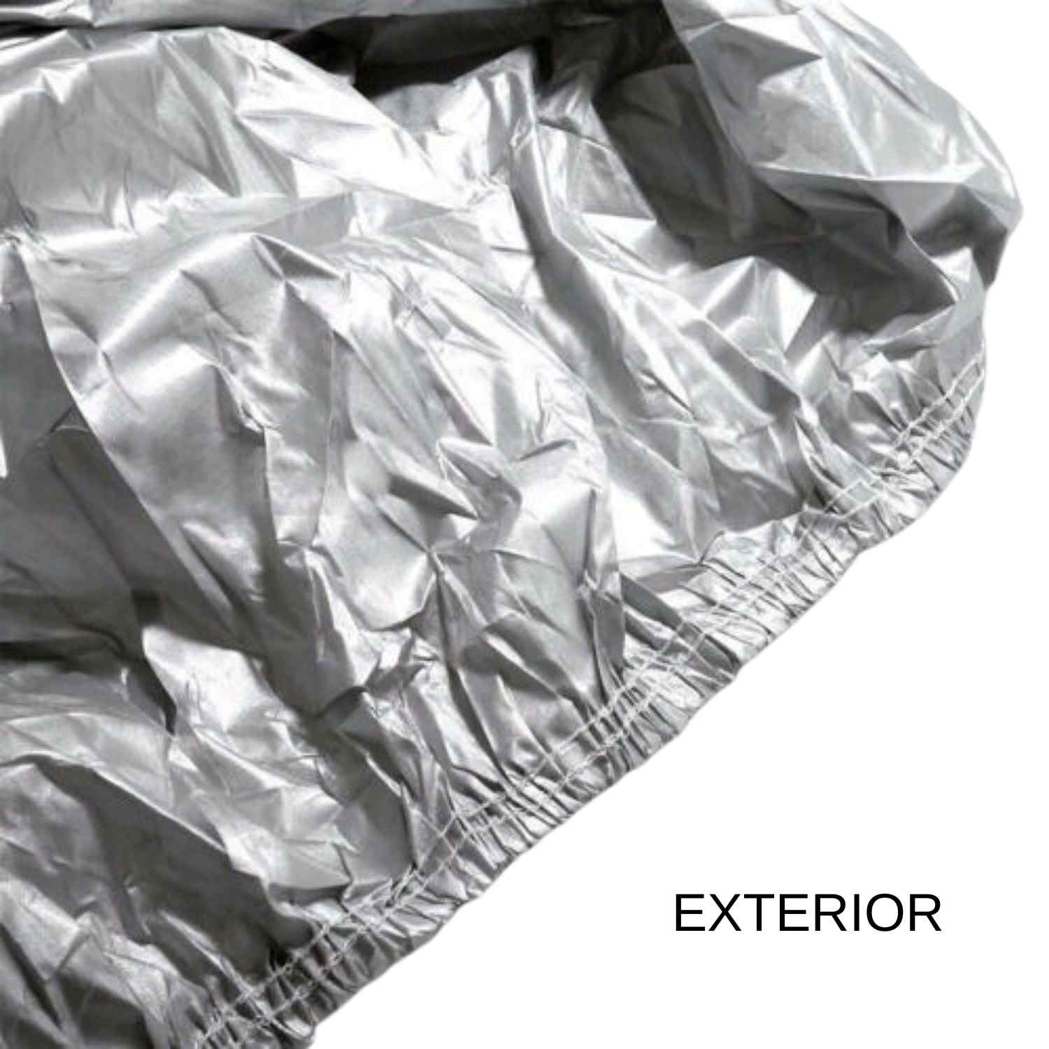 Funda para coche impermeable a Prueba de Polvo Anti-UV Talla S gris para interior - imagen 3