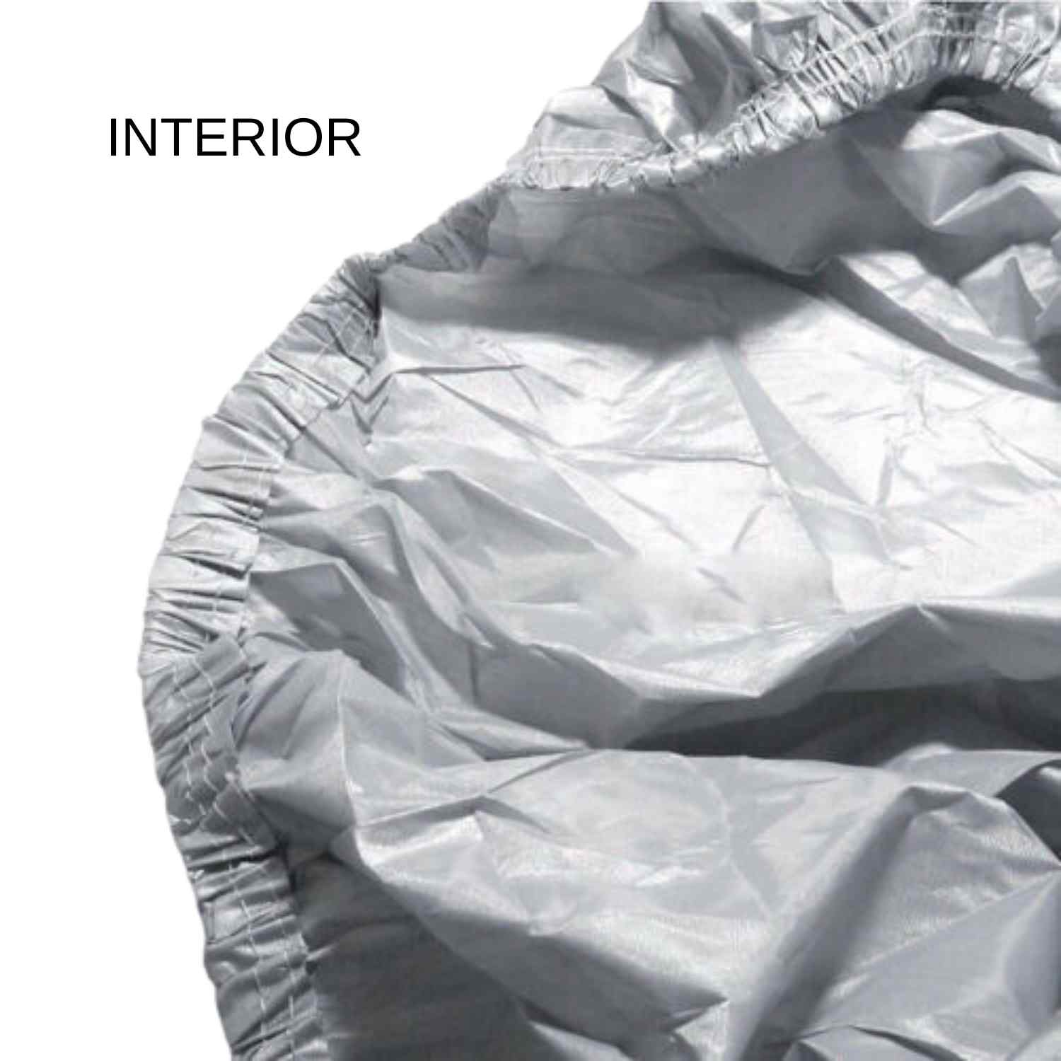 Funda para coche impermeable a Prueba de Polvo Anti-UV Talla S gris para interior - imagen 4