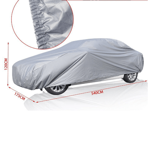Funda para coche impermeable a Prueba de Polvo Anti-UV Talla XL gris para interior - imagen 2