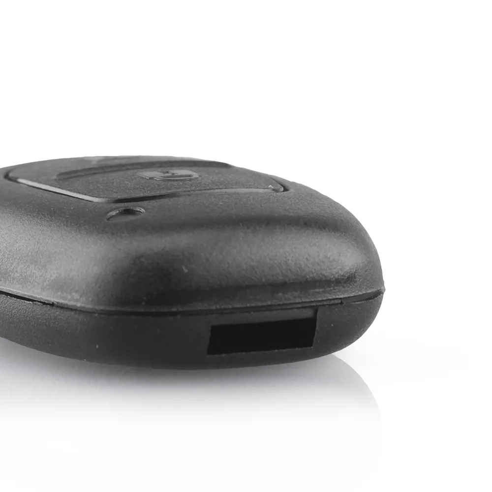 Carcasa mando llave del coche 2 botones compatible con Vauxhall Opel Vivaro Renault Trafic negro - imagen 4