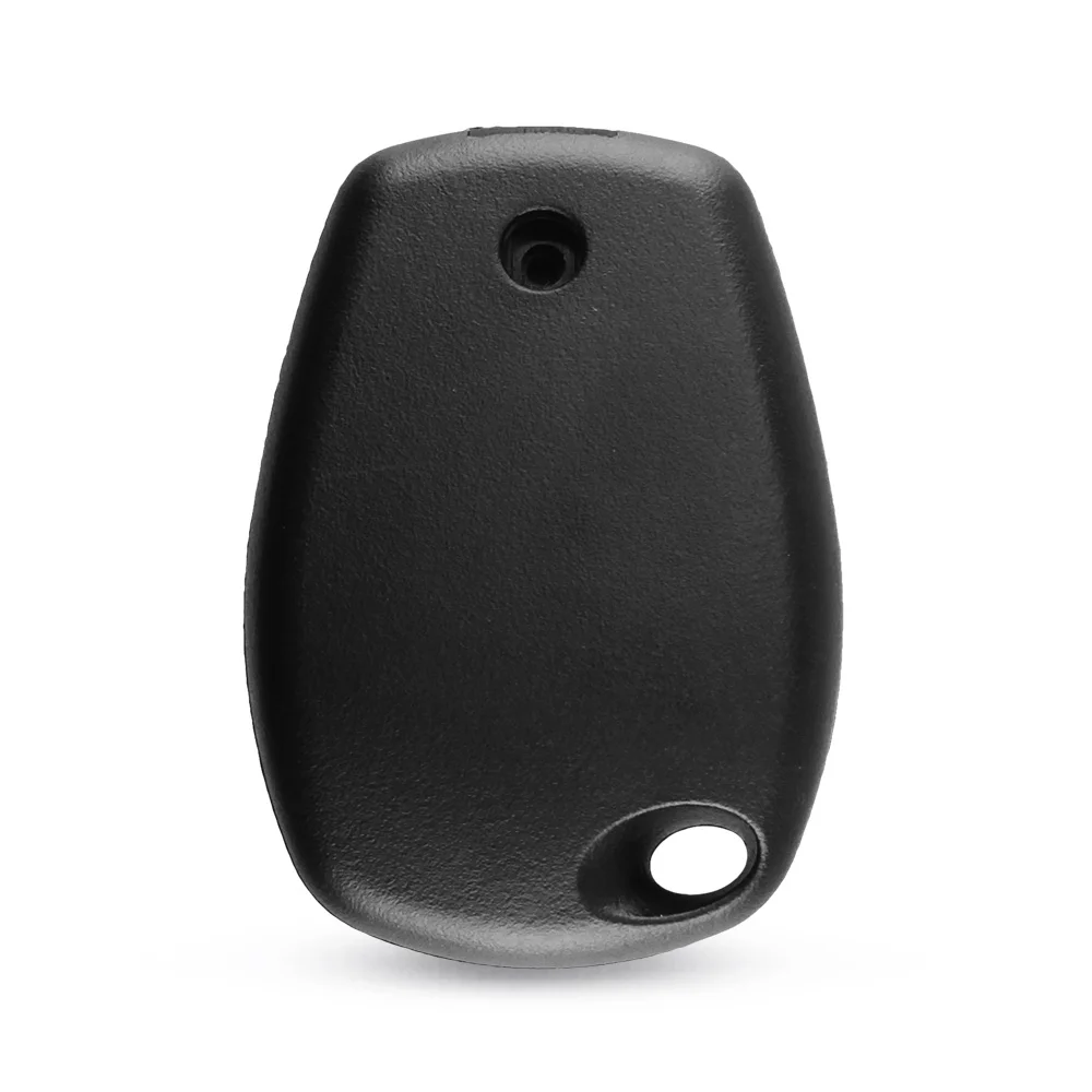 Carcasa mando llave del coche 2 botones compatible con Renault Clio, Twingo, Megane, Laguna y Kangoo negro - imagen 3