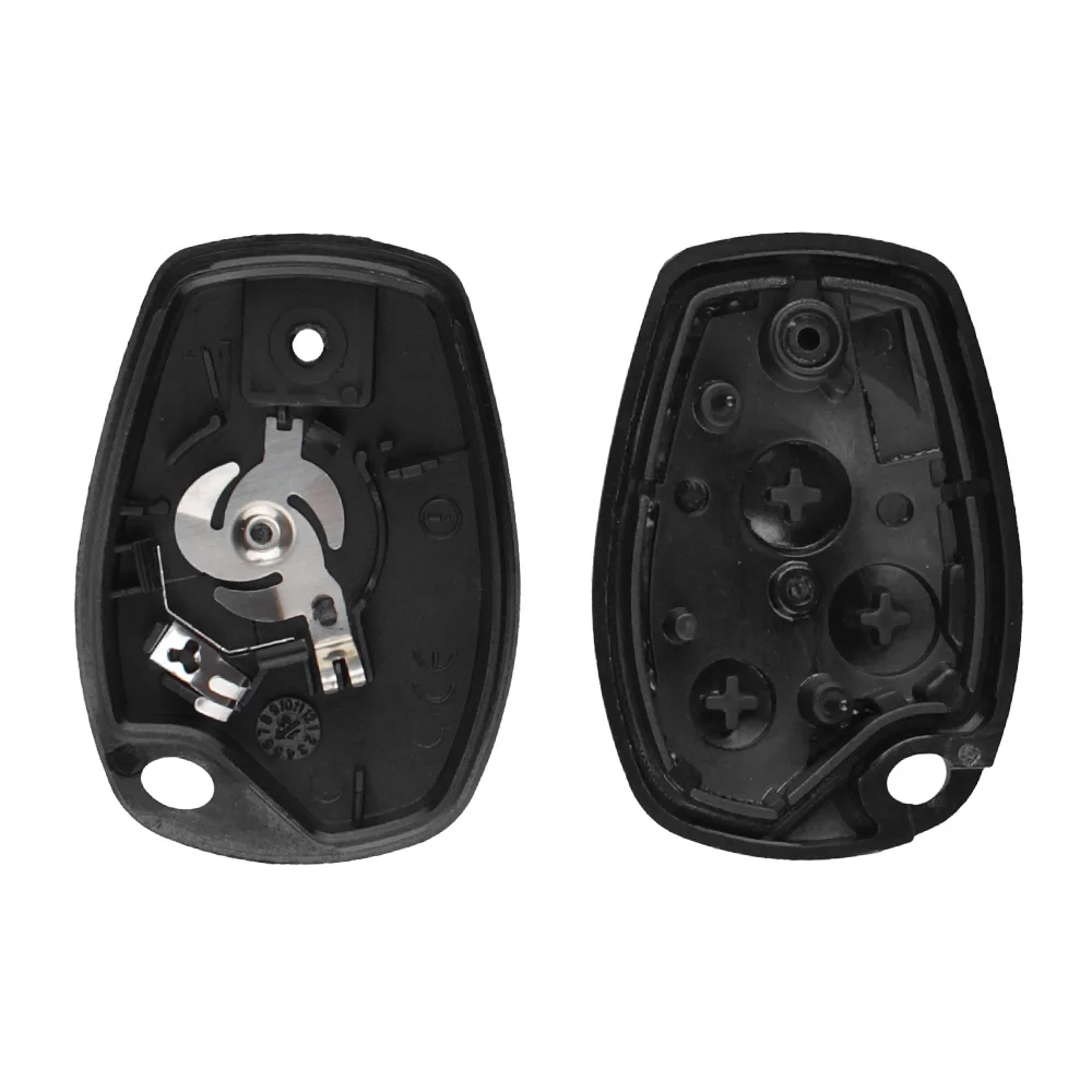 Carcasa mando llave del coche 2 botones compatible con Renault Clio, Twingo, Megane, Laguna y Kangoo negro - imagen 4