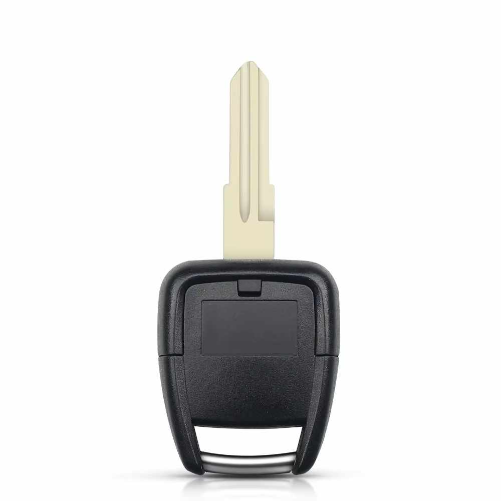 Carcasa mando llave del coche 2 botones compatible con Opel Vectra Astra Zafira Omega negro - imagen 3