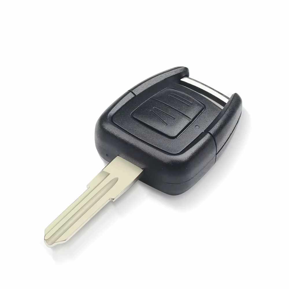 Carcasa mando llave del coche 2 botones compatible con Opel Vectra Astra Zafira Omega negro - imagen 4