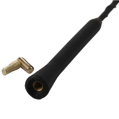 Antena de radio universal para coche AM/FM 40 cm negro - imagen 2