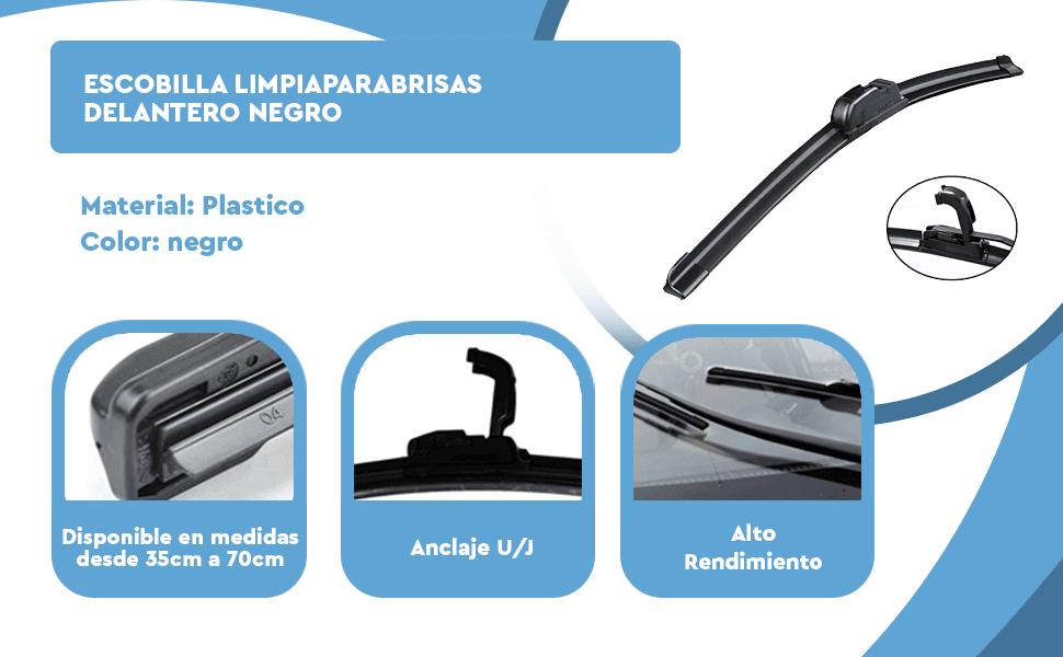 Banner - Escobilla limpiaparabrisas delantero 60 cm negro