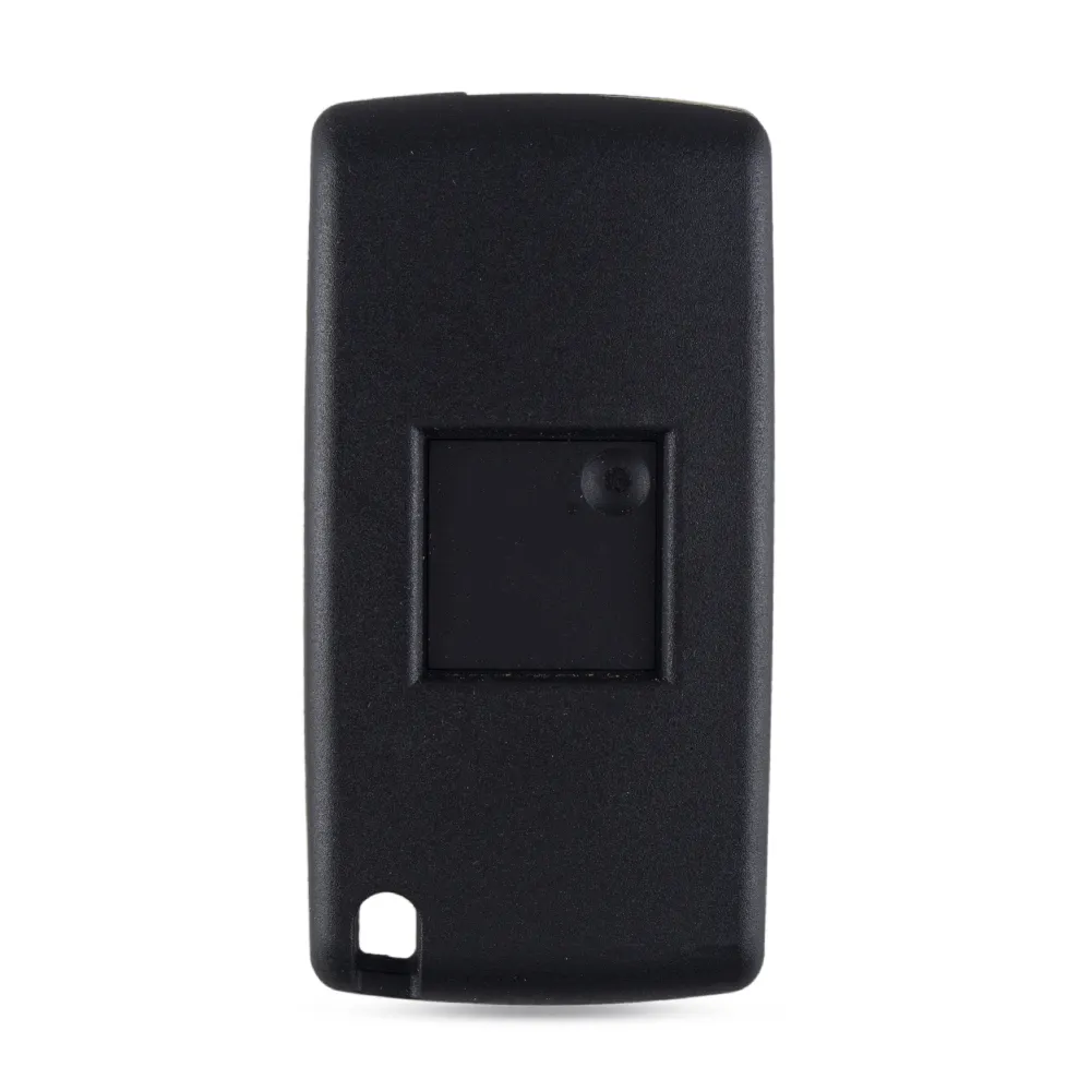 Carcasa mando llave del coche 3 botones compatible con citroen y peugeot negro - imagen 2