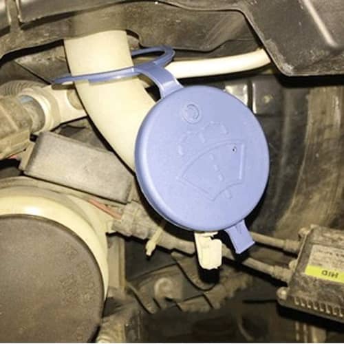 Tapa de cierre deposito de agua del limpiaparabrisas azul - imagen 1