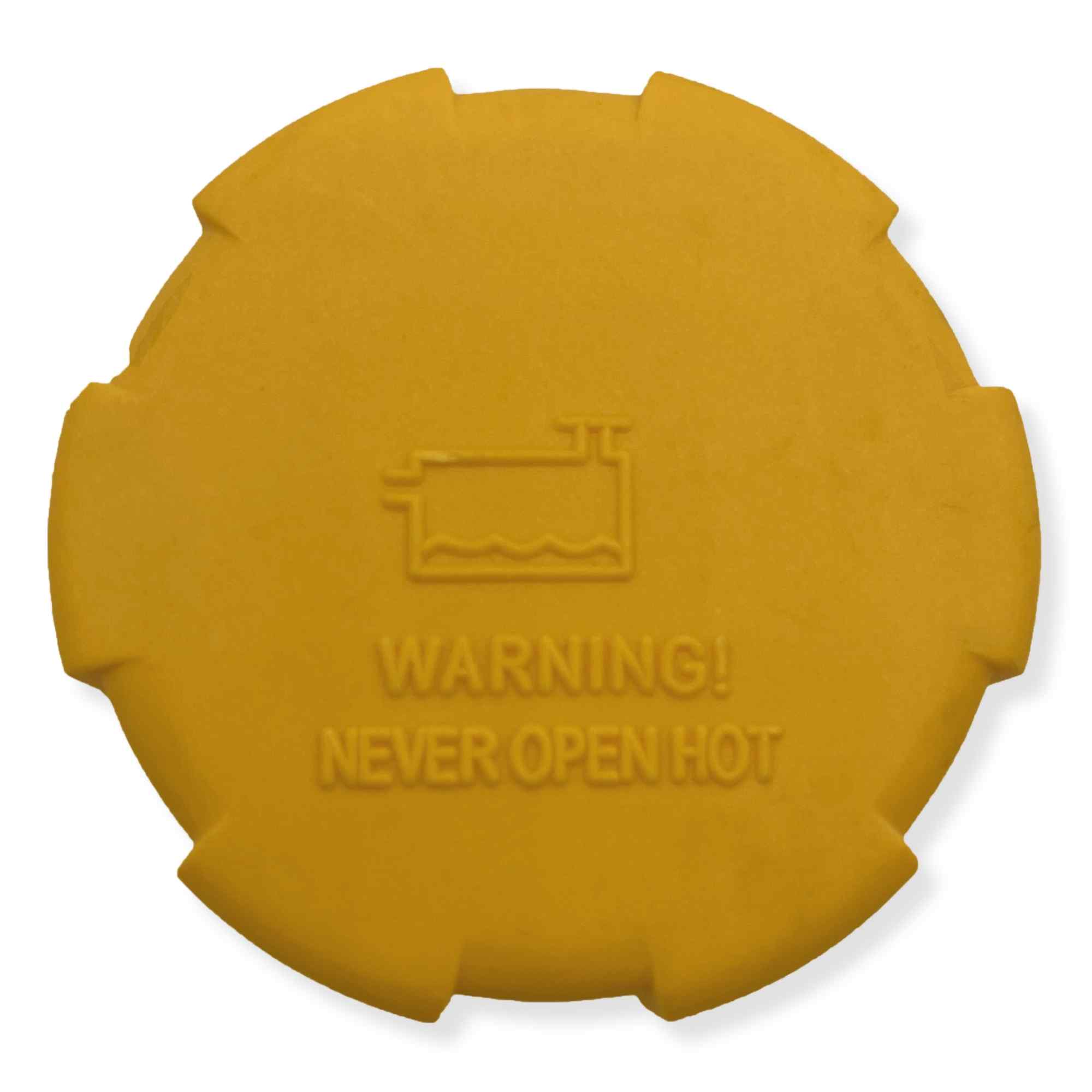 Tapon para deposito de refrigerante amarillo - imagen 1